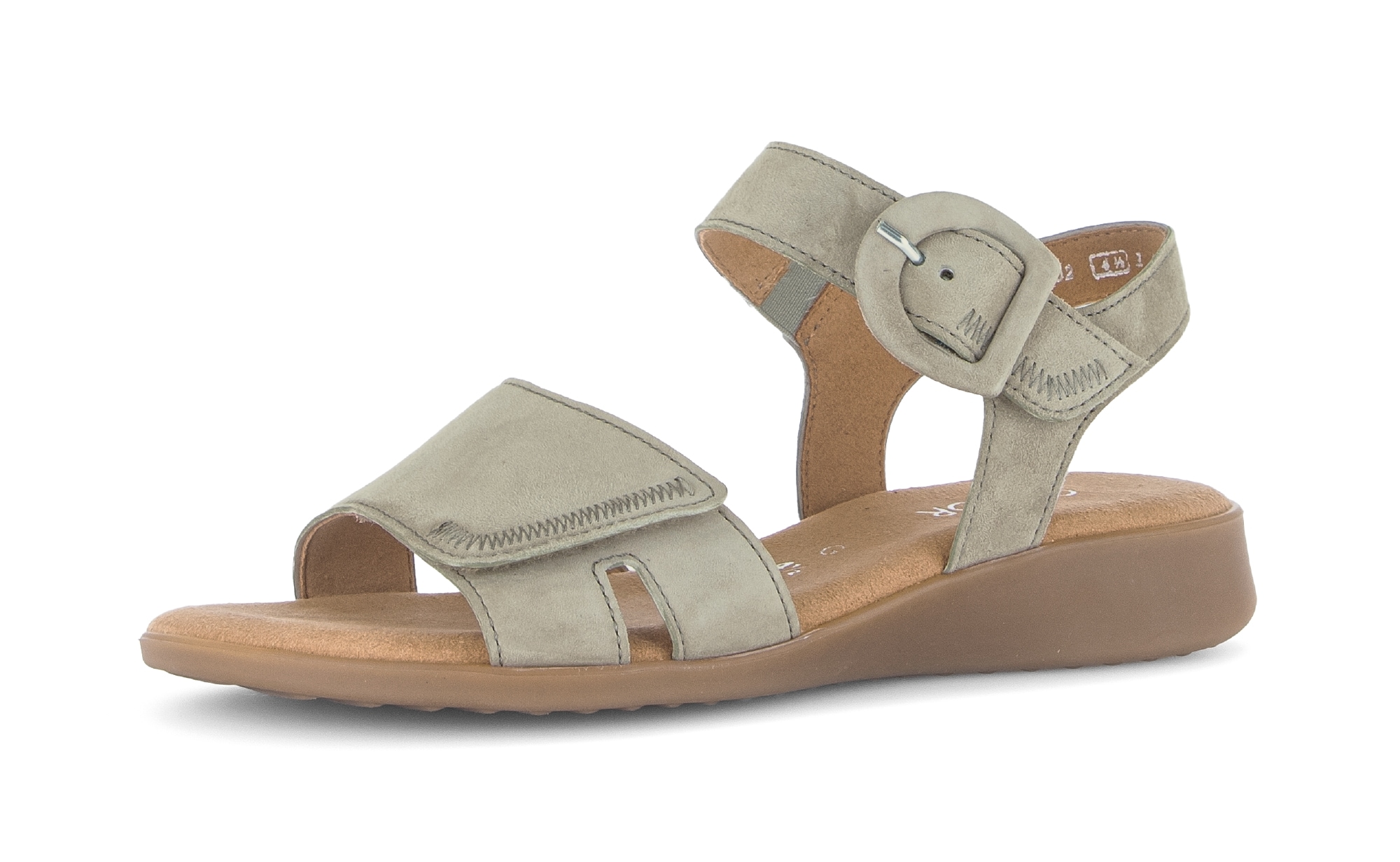 Gabor Keilsandalette »Rhodos«  Sommerschuh, Komfortschuh mit Klettverschlüssen, G-Weite