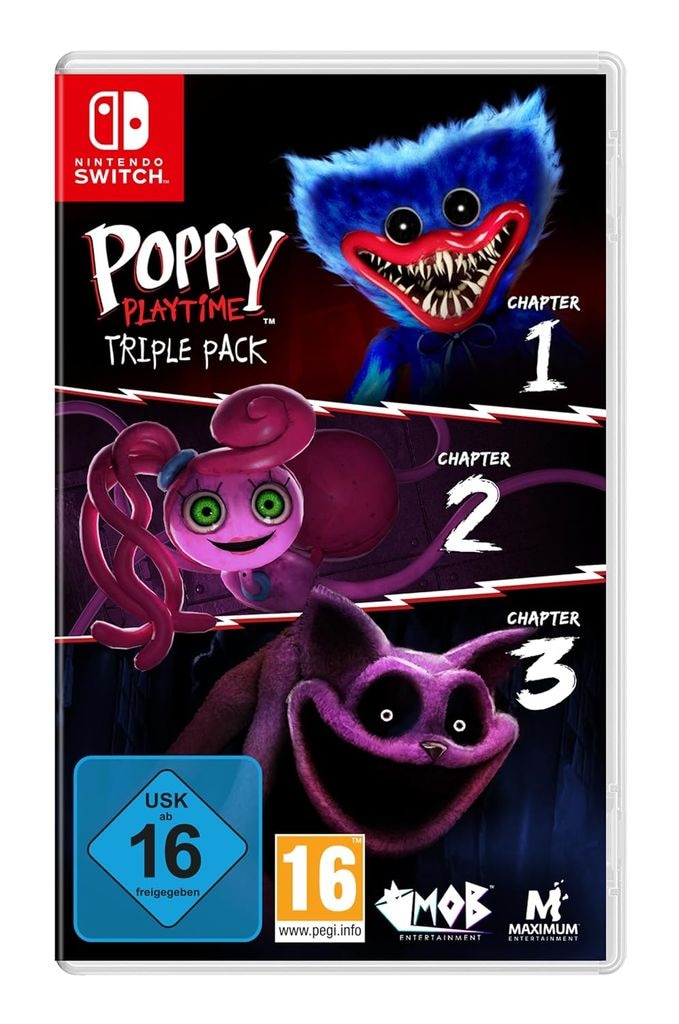 Astragon Spielesoftware »Poppy Playtime Triple Pack«, Nintendo Switch