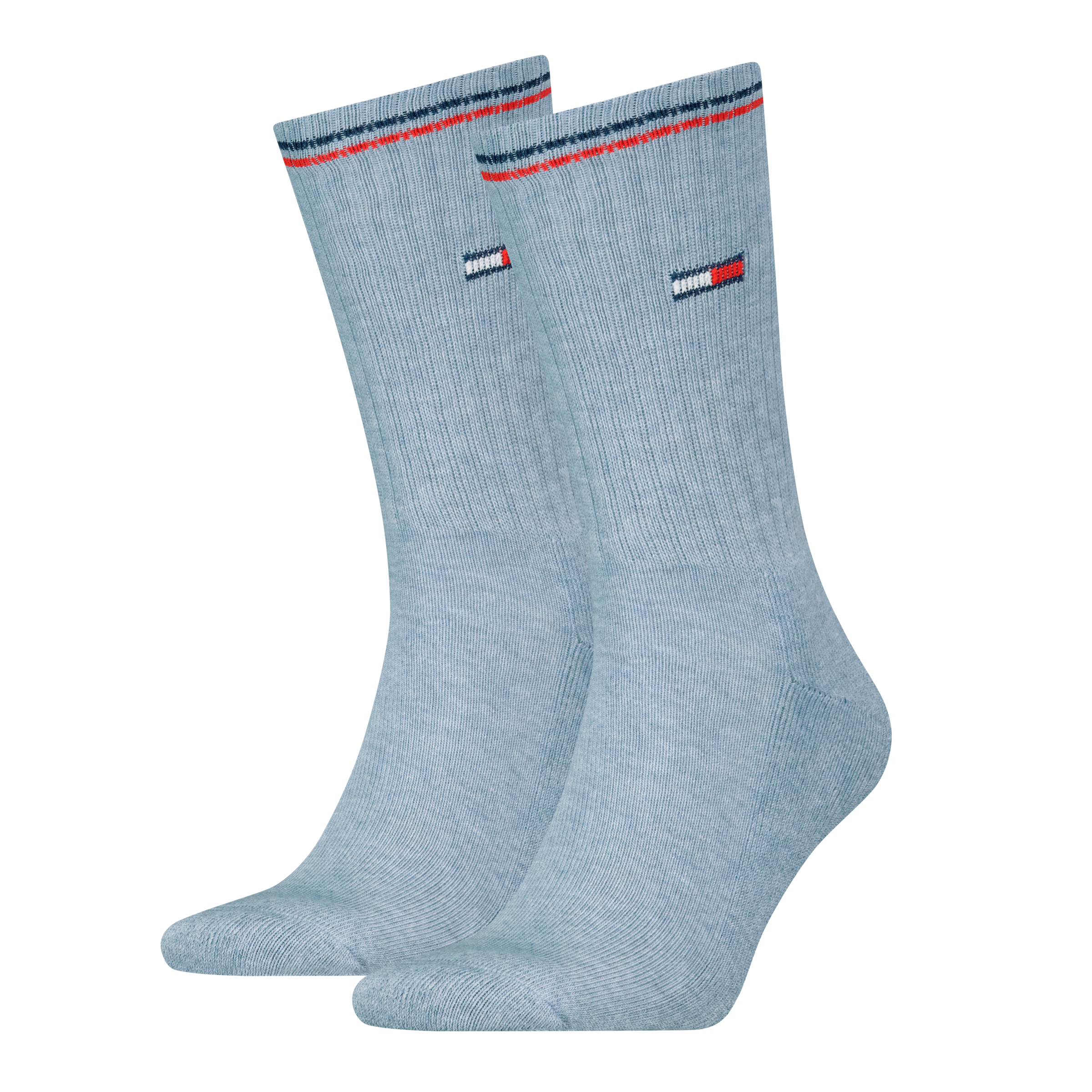 Tommy Hilfiger Socken »TH UNI TJ SOCK 2P ICONIC« 2 Paar,  Verstärkte Ferse und Spitze für zusätzliche Strapazierfähigkeit