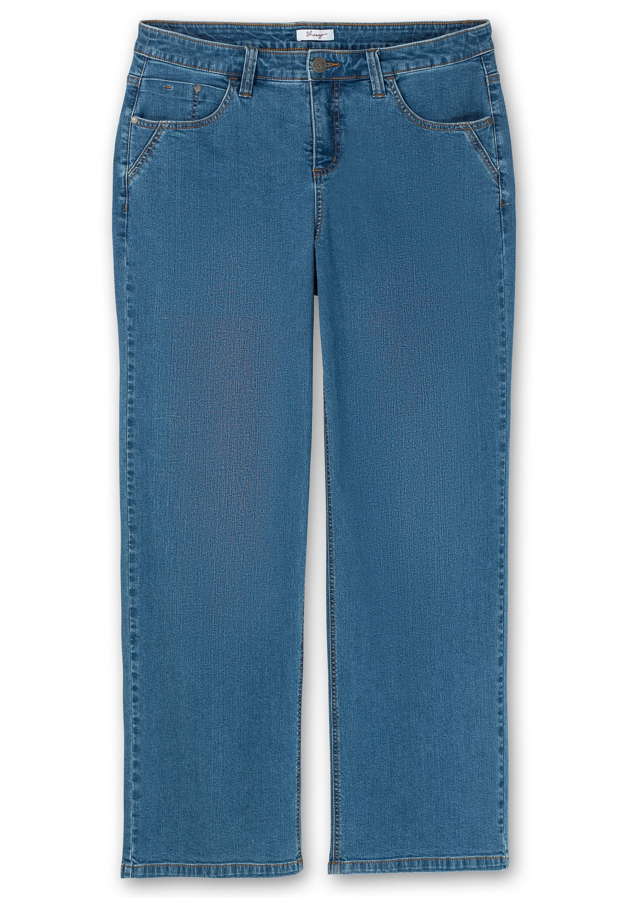 Sheego Weite Jeans »Komfort-Jeans ELLA ELLA für kräftige Oberschenkel und Waden«