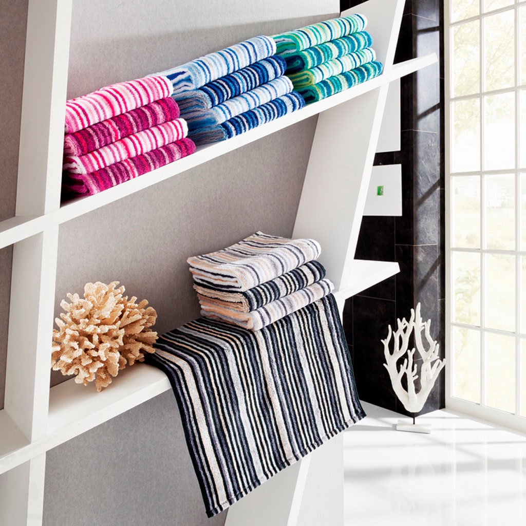 Egeria Handtücher »Combi Stripes«, (1 St.), mit feinen Streifen, 100%  Baumwolle bestellen bei OTTO | Gästehandtücher