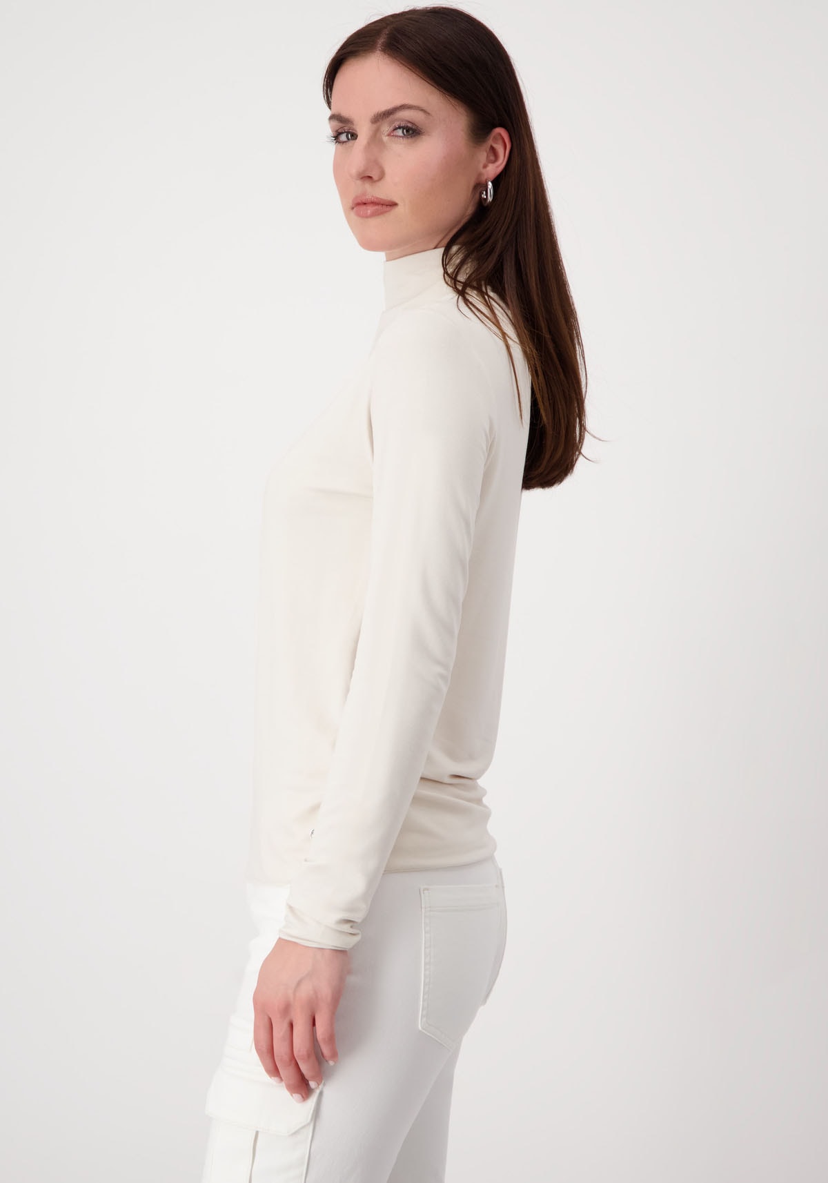 Monari Langarmshirt, mit Pailletten