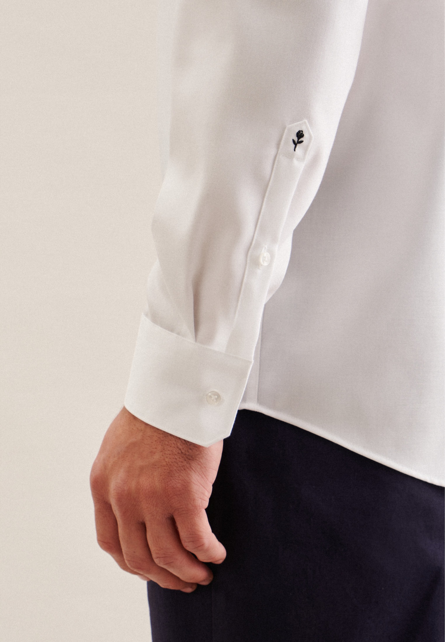 seidensticker Businesshemd »Schwarze Rose«, Comfort Kentkragen Uni