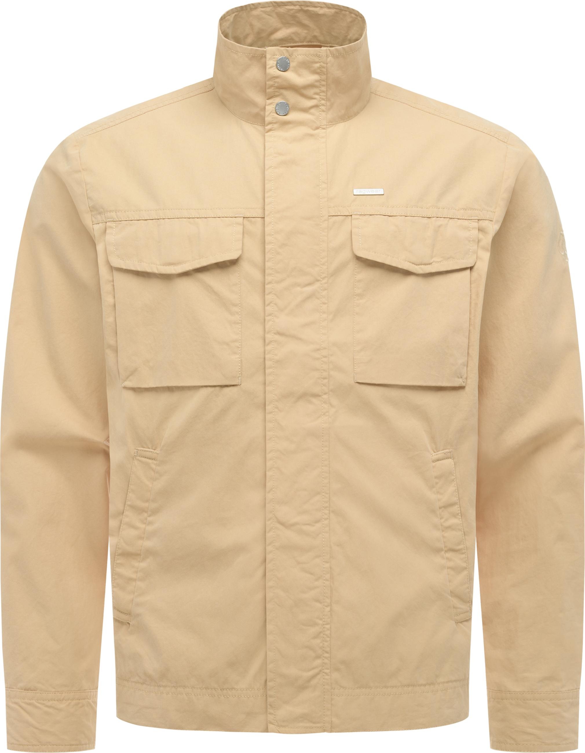 Ragwear Outdoorjacke »Anorak Murpho« ohne Kapuze Leichte Übergangsjacke mit Brusttaschen