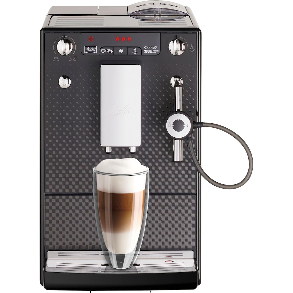 Melitta Kaffeevollautomat »Solo® & Perfect Milk Deluxe E957-305, Inox«