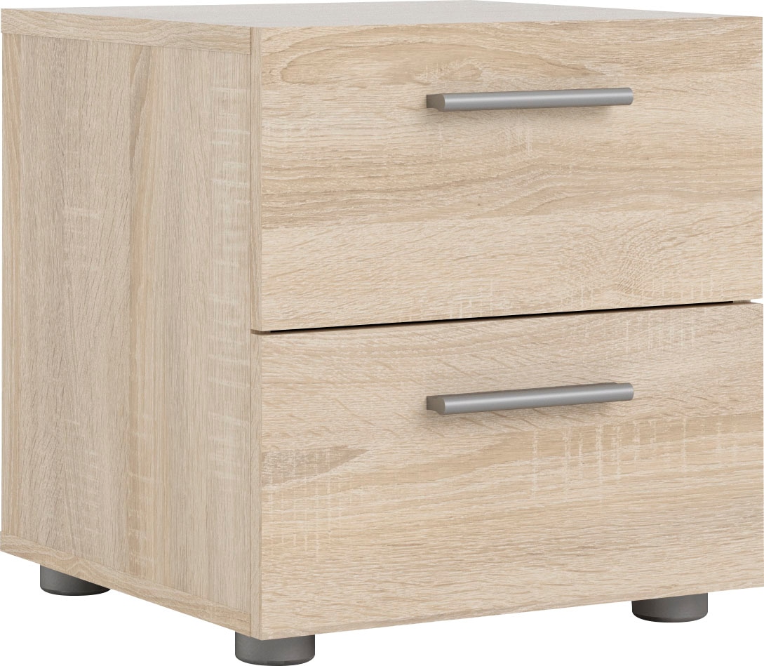 INOSIGN Nachtkommode »Pepe, Nachttisch, Nachtschrank, Beistelltisch,«, mit 2 Schubläden, Breite 40, Höhe 42 cm