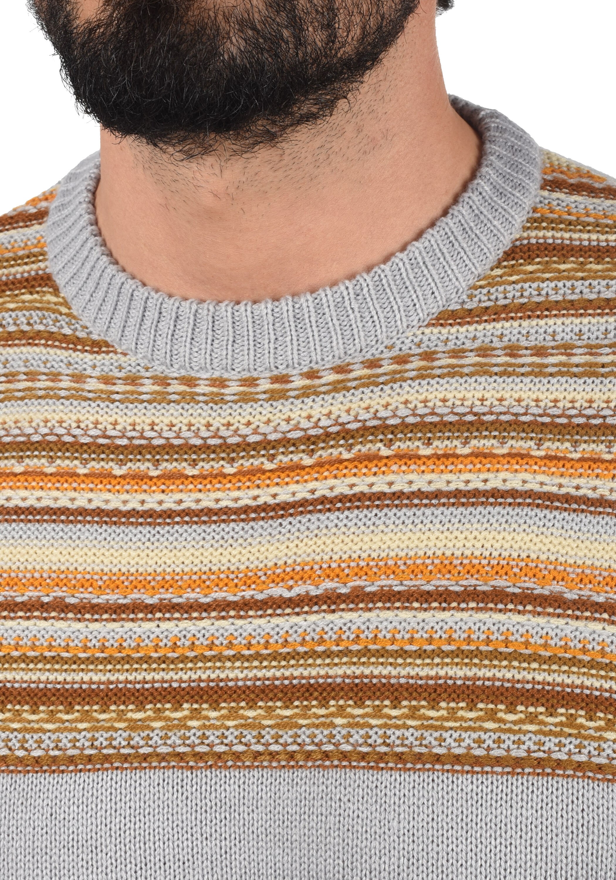 Indicode Strickfleece-Pullover »Strickpullover IDLurdes«