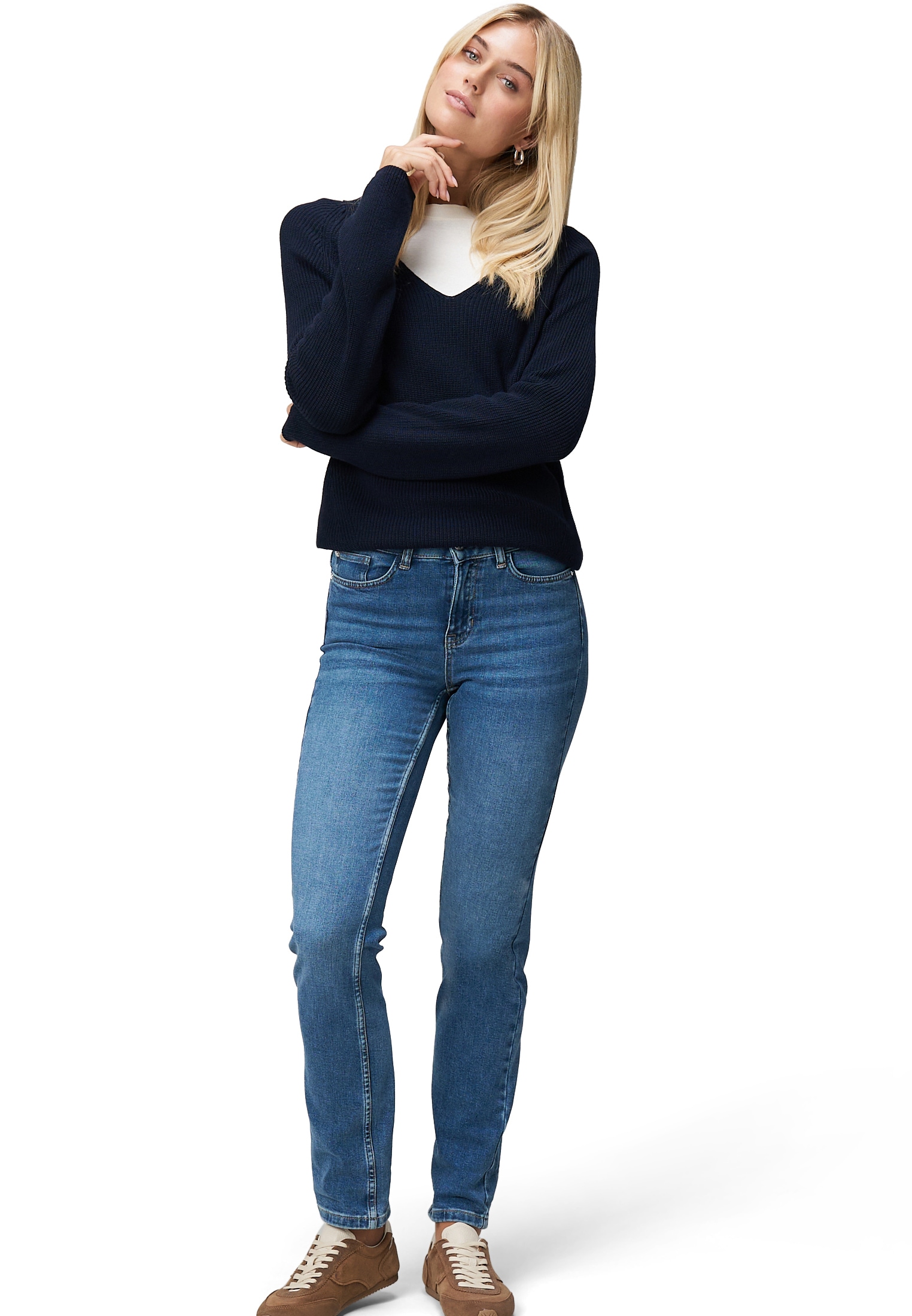Zero Webhose »Jeans Style ORLANDO Straight Leg 32 Inch«