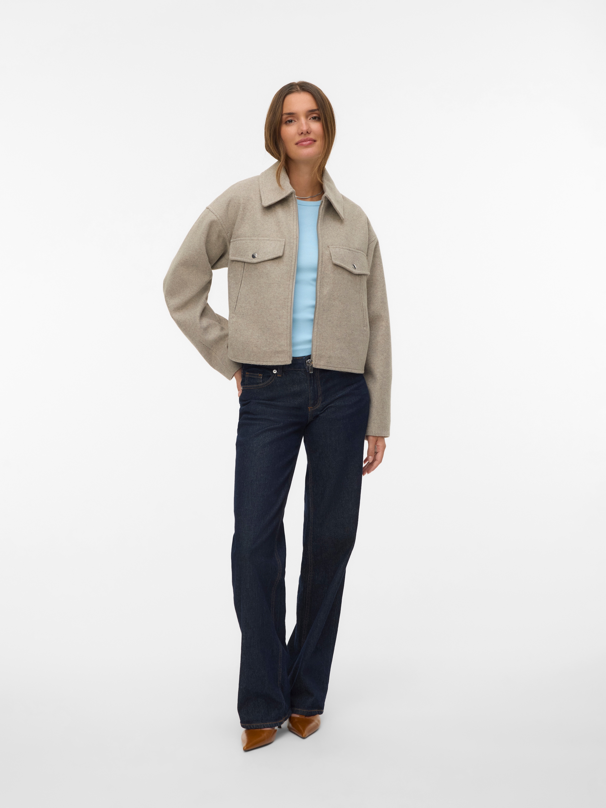 Vero Moda Kurzjacke »VMFORTUNEFREJ SHORT JACKET GA BOO«