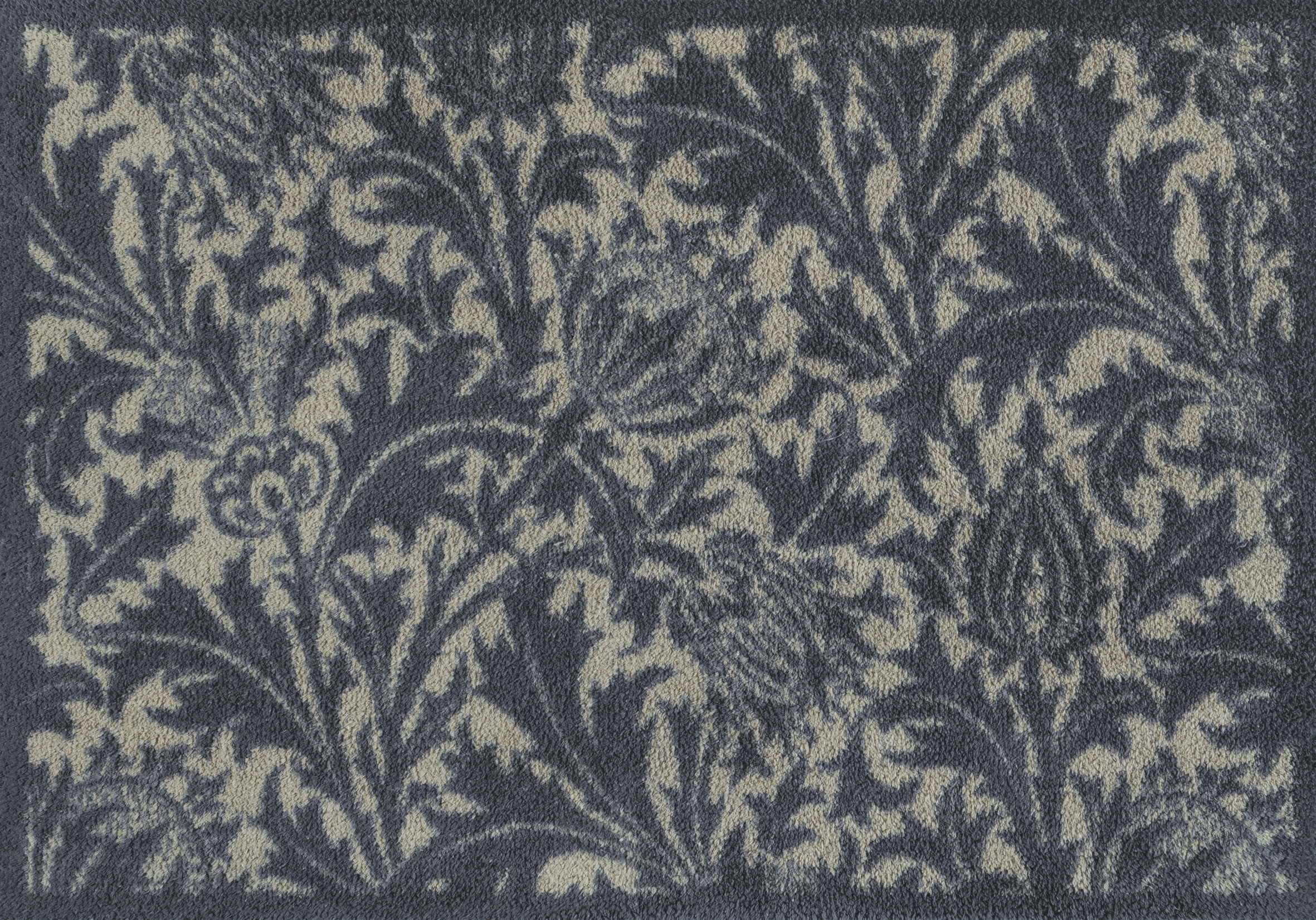Turtle Mat Fußmatte »Thistle Blue & Gold«, rechteckig, 9 mm Höhe
