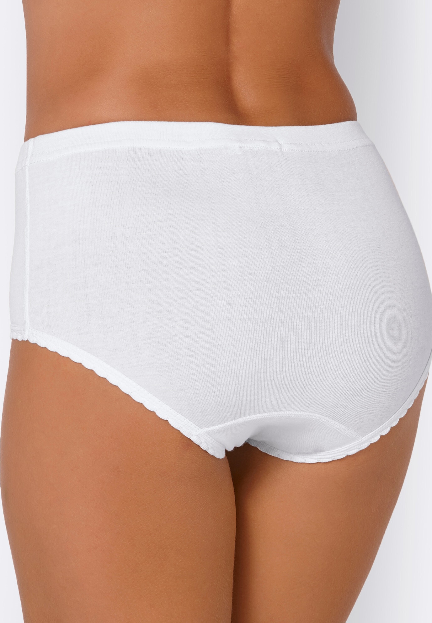 Witt Taillenslip »Taillenslip Taillenslip mit Muschelsaumkante 5 Stück« 5 Stk.