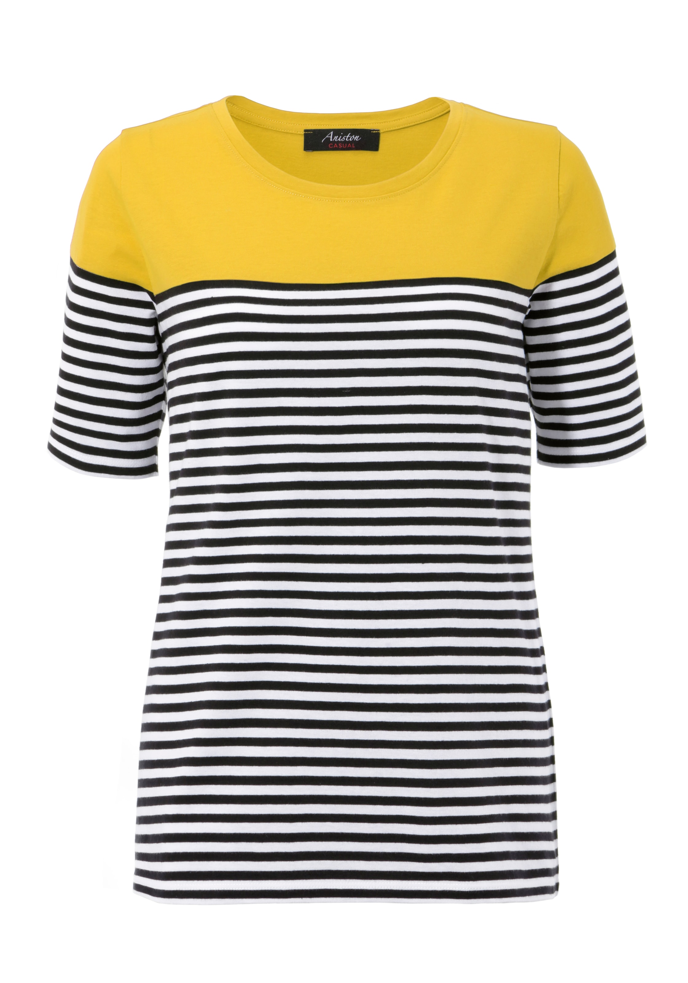 Aniston CASUAL T-Shirt, im Marine-Look