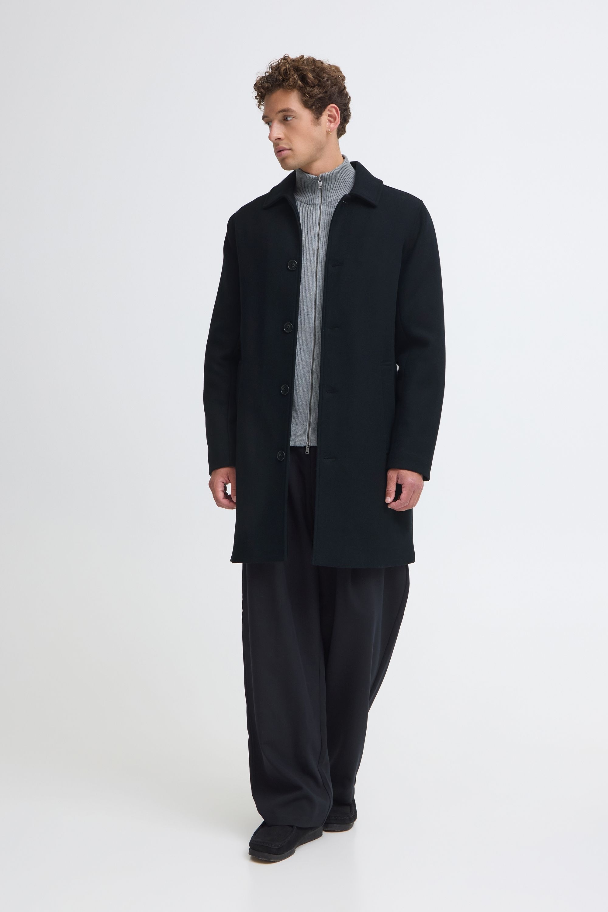 Casual Friday Wollmantel »Wollmantel CFEzequiel«