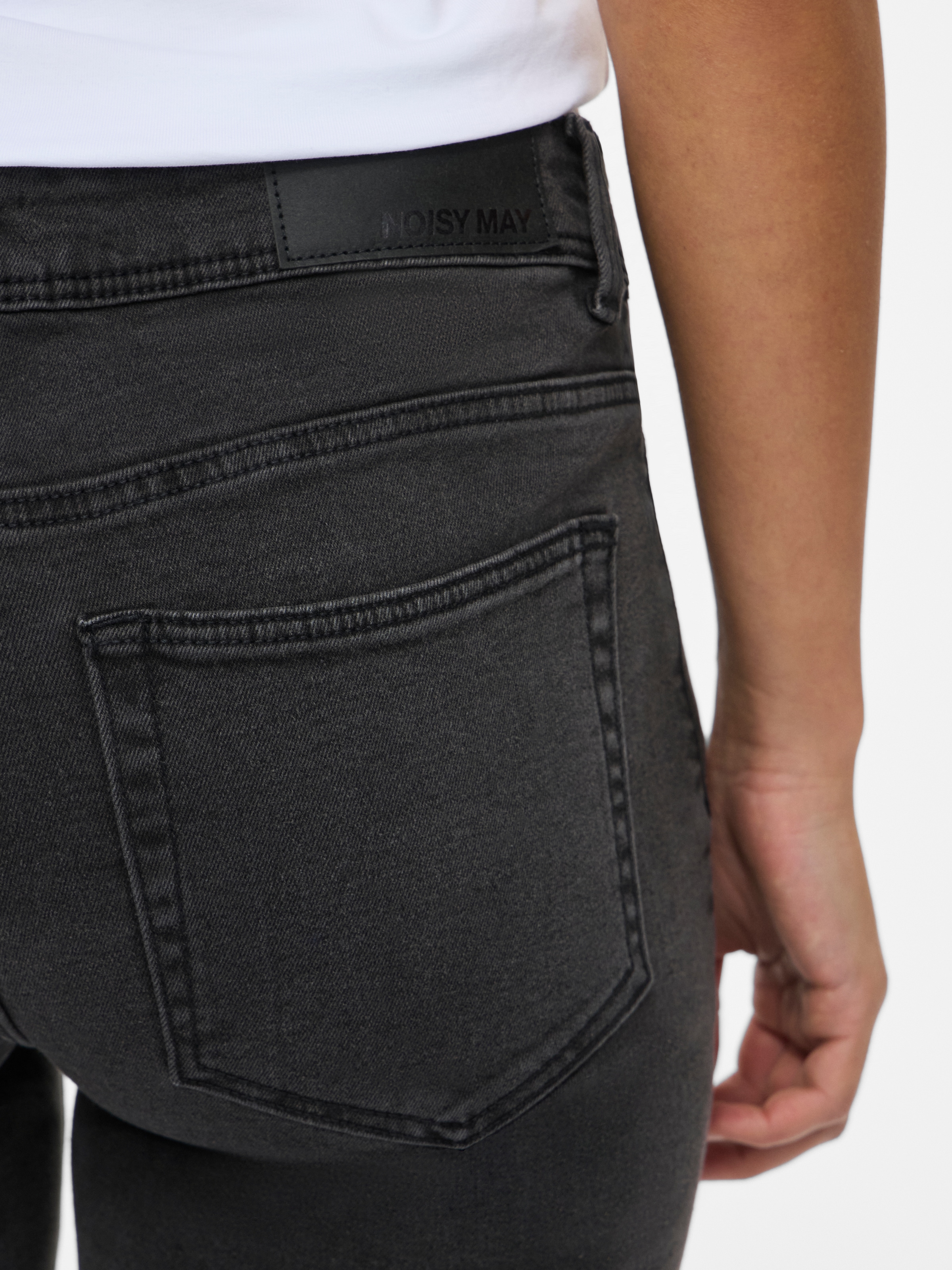 Noisy may Skinny-fit-Jeans »NMRAE LW  SKINNY JEANS VI634DG« Baumwollmischung