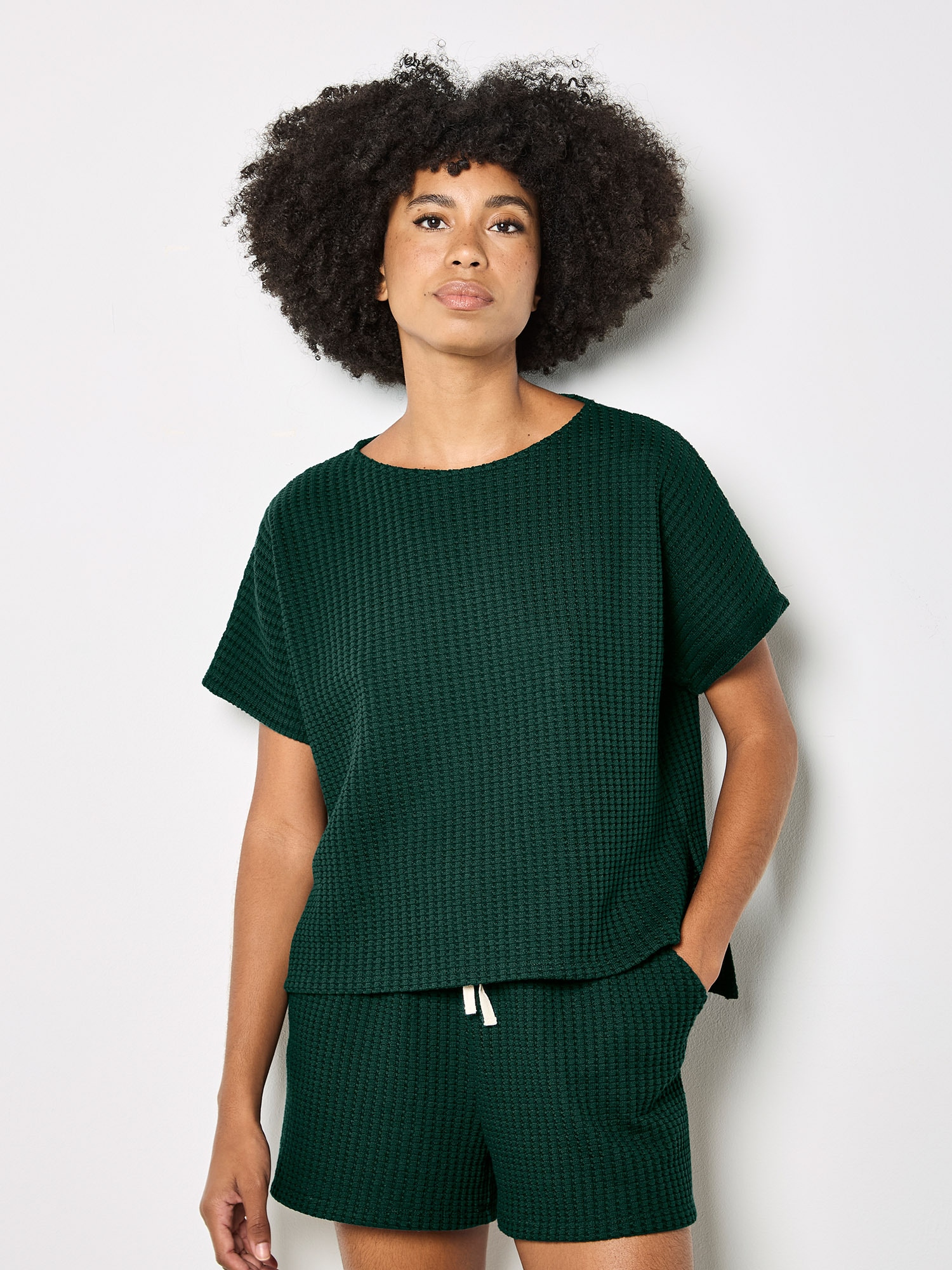 Apricot Stricktop »Top« Einfarbig