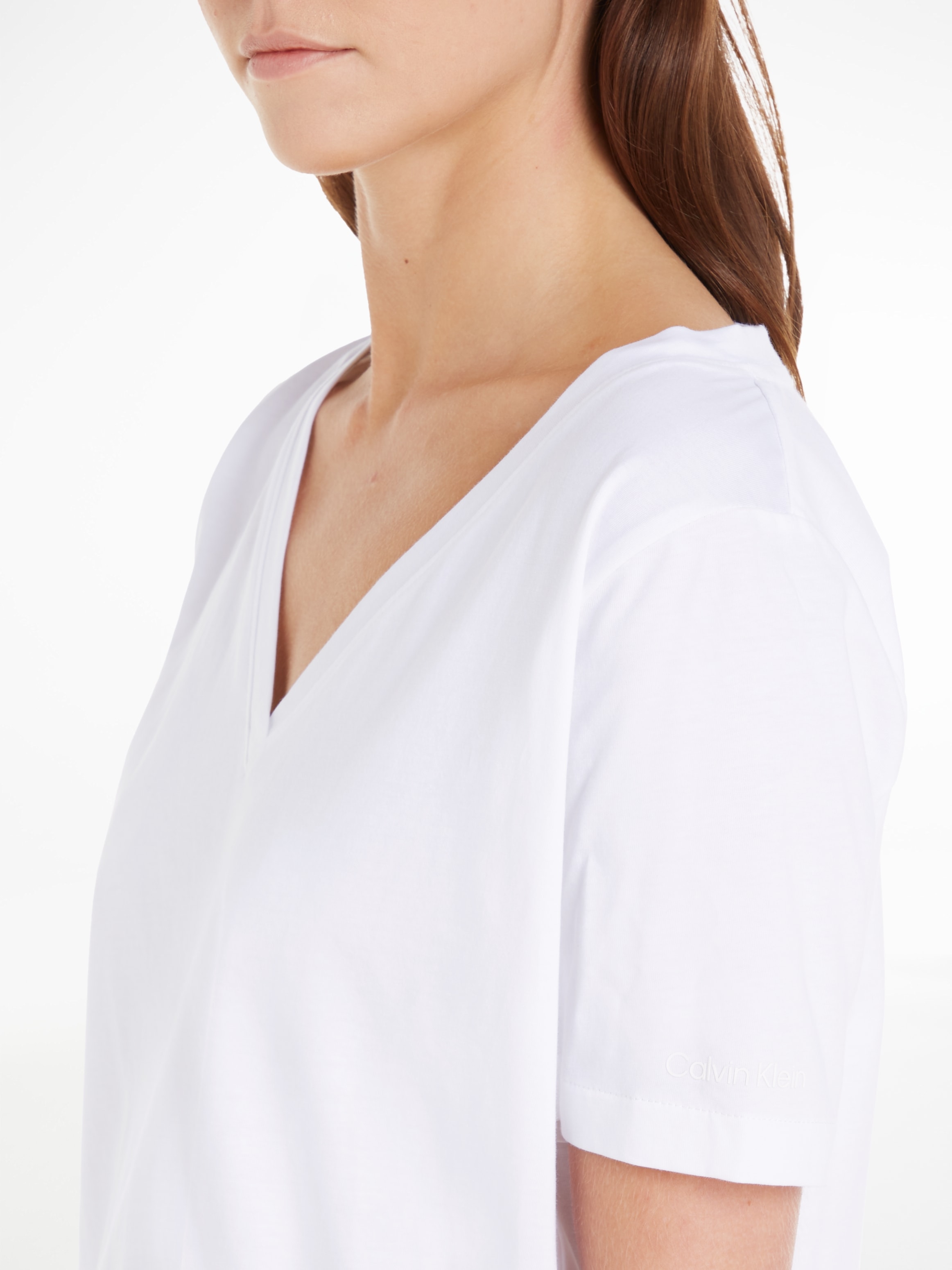 Calvin Klein T-Shirt, mit V-Ausschnitt