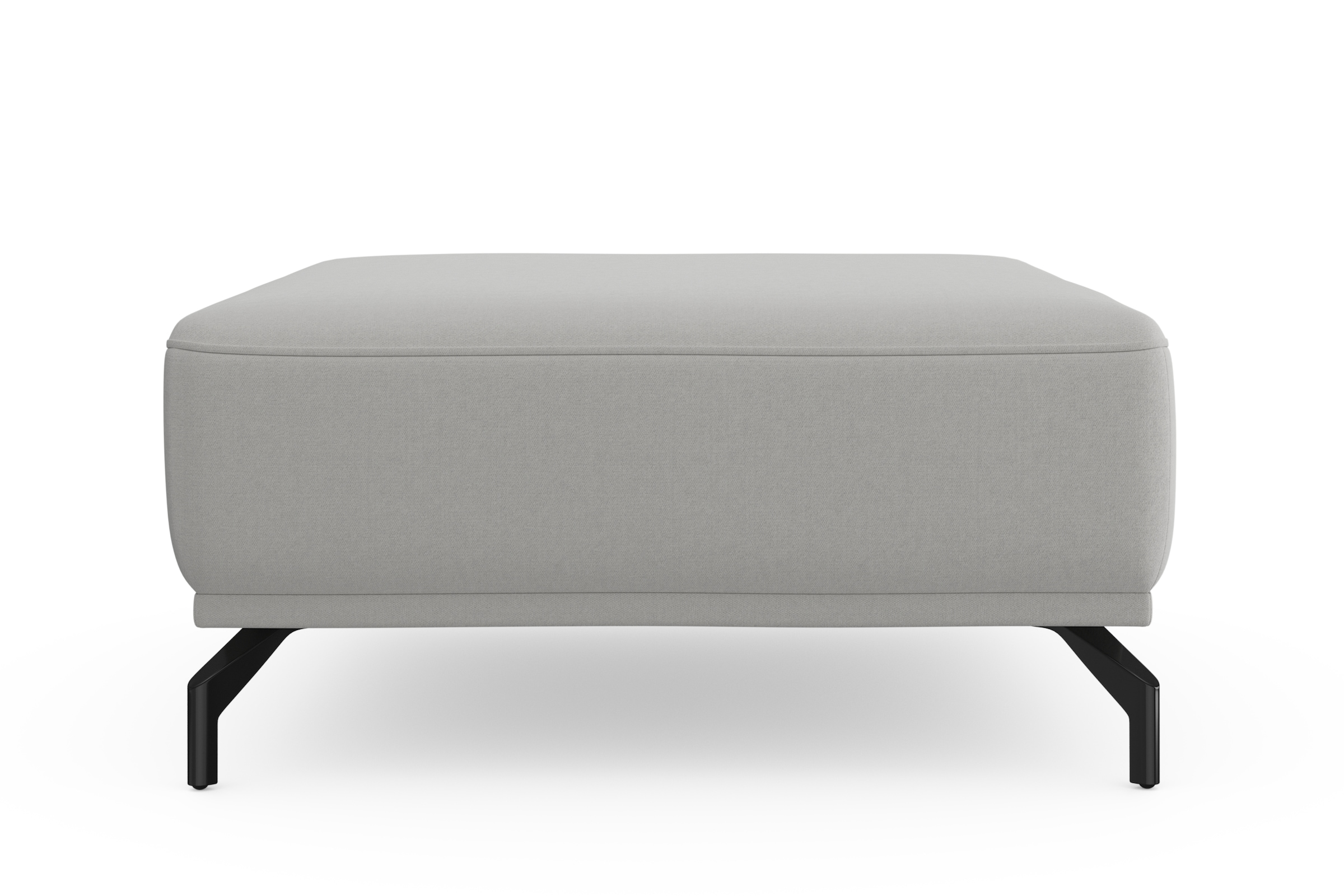 sit&more Hocker »Bailando«, mit Federkern und schwarzen, matten Metallfüßen