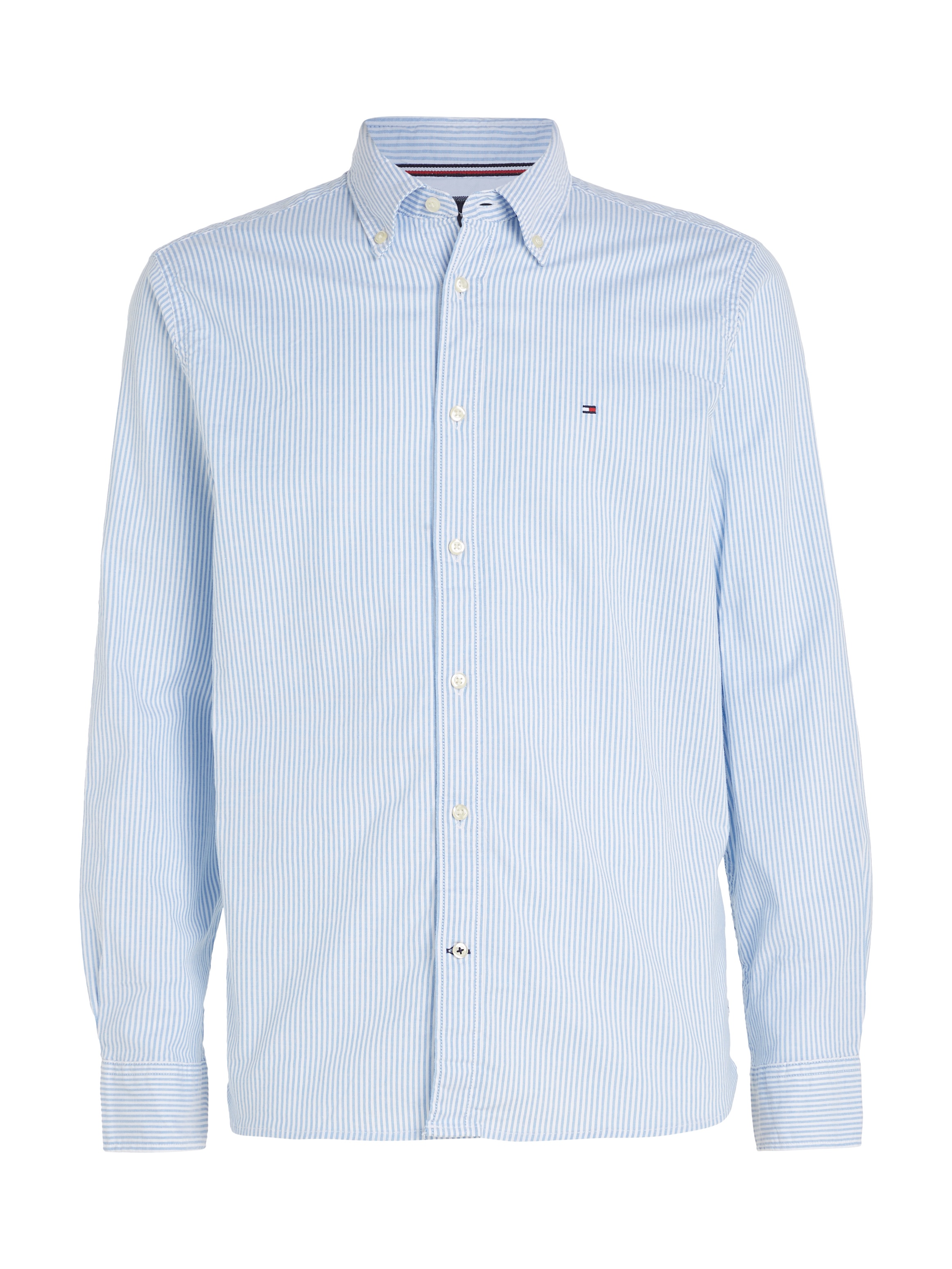 Tommy Hilfiger Langarmhemd »LA-Hemd Flex 1985 OXF STR«