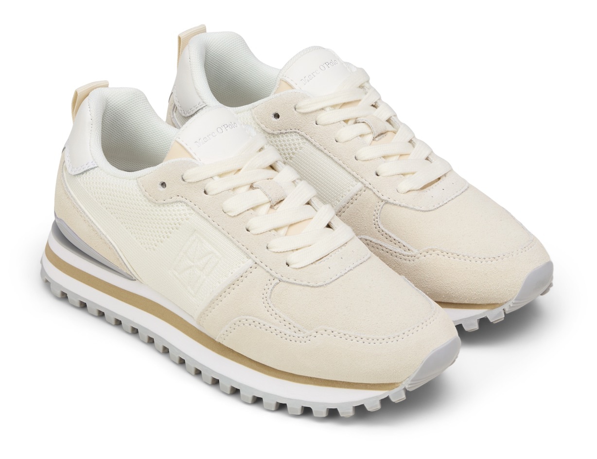 Marc O'Polo Sneaker »Bjorna«  Schnürschuh, Halbschuh, Freizeitsneaker mit Memory Foam Innensohle