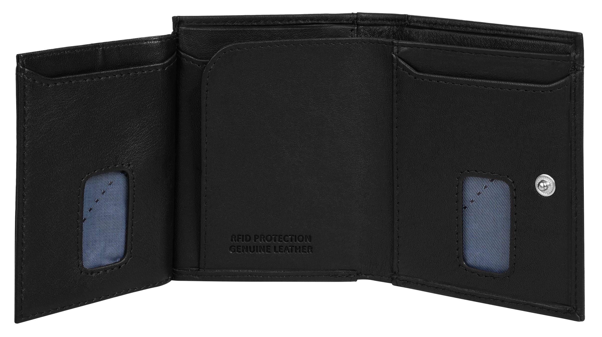 bugatti Geldbörse »SECURE SLIM«, echt Leder