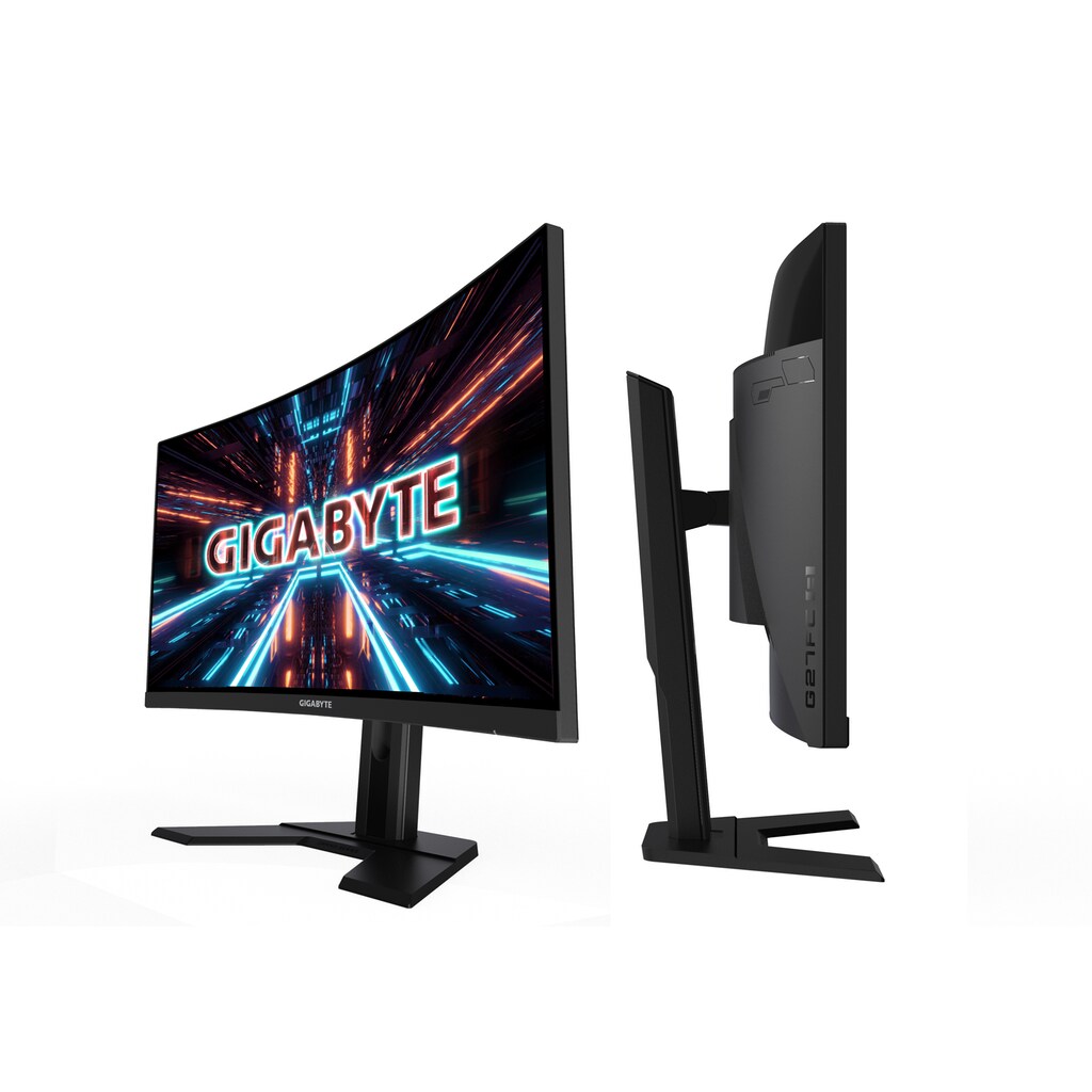 Gigabyte Curved-Gaming-Monitor »G27FC A Gaming-Monitor«, 68,5 cm/27 Zoll, 1920 x 1080 px, Full HD, 1 ms Reaktionszeit, 165 Hz