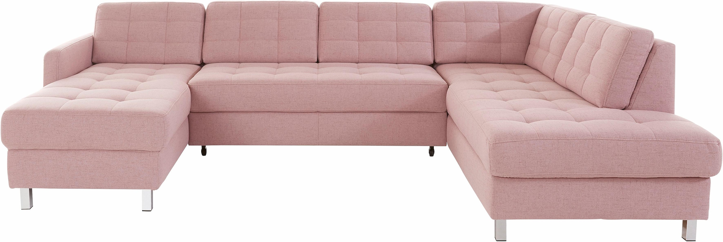 sit&more Wohnlandschaft »Picasso U-Form« wahlweise mit Bettfunktion und Bettkasten