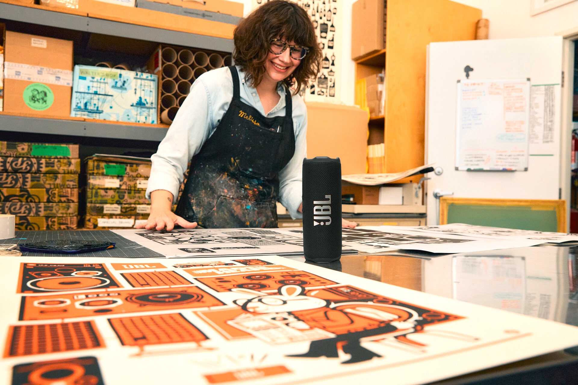 JBL Bluetooth-Lautsprecher »Flip 7« (Bluetooth Lautstärkeregelung 35 W) wasserdicht und stoßfest mit sattem JBL Original Pro Sound