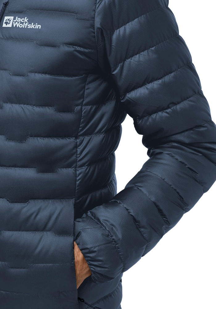 Jack Wolfskin Daunenjacke »PASSAMANI DOWN HOODY M RDS«, mit Kapuze