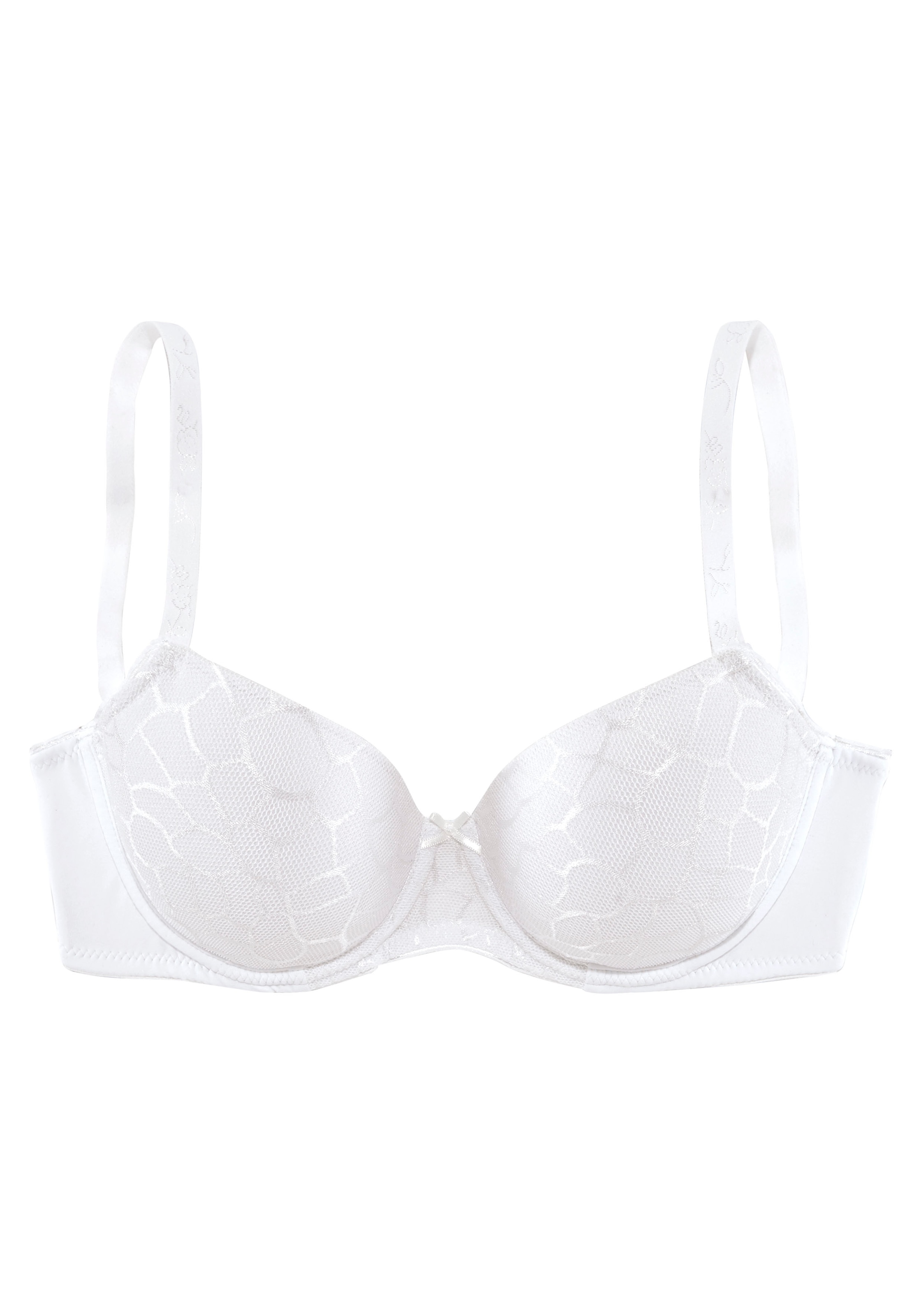 LASCANA Schalen-BH »Chiara«, mit graphischem Netz-Muster, Dessous