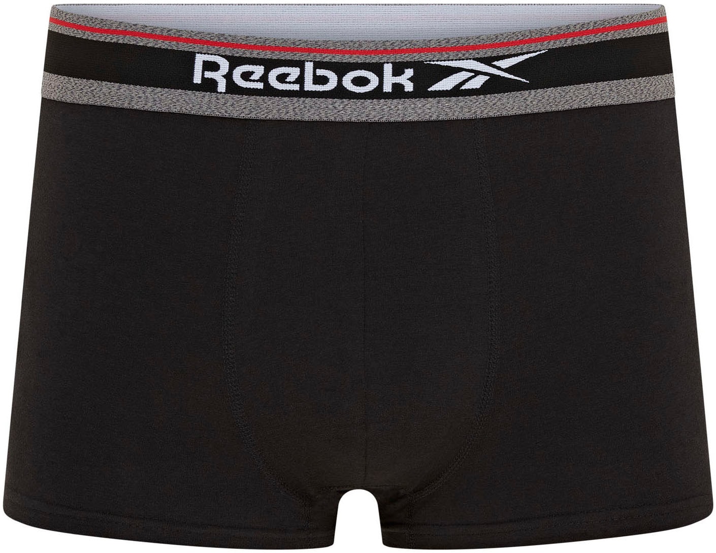 Reebok Boxer »JAY« 5er Pack,  basic, bequem, weich, mit Logo, breiter Bund, Baumwollmix