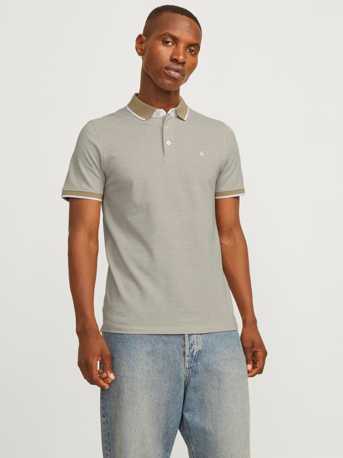 Jack & Jones Poloshirt »JJEPAULOS POLO SS 2PK MP NOOS«, (Packung, 2 tlg.)