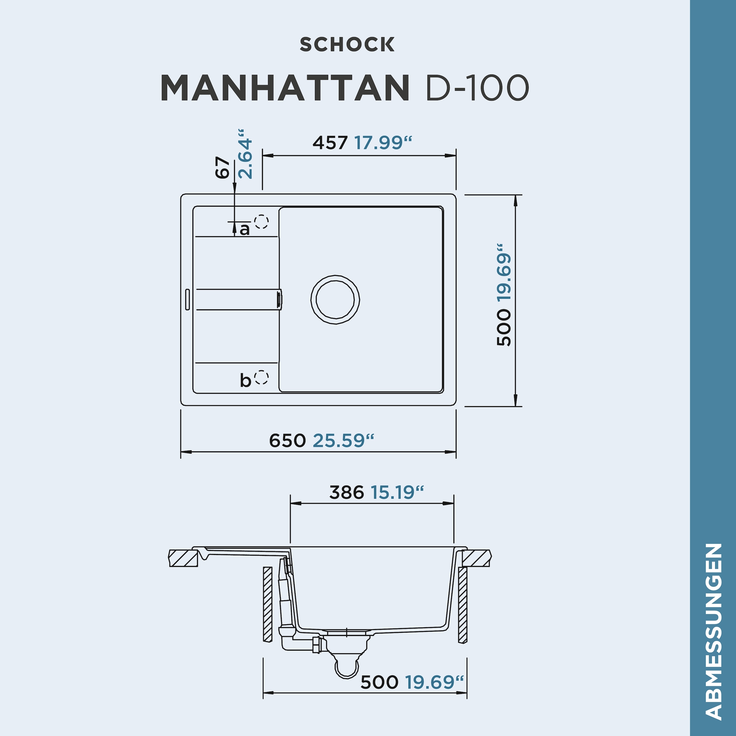 Schock Granitspüle »Lucca Plus«