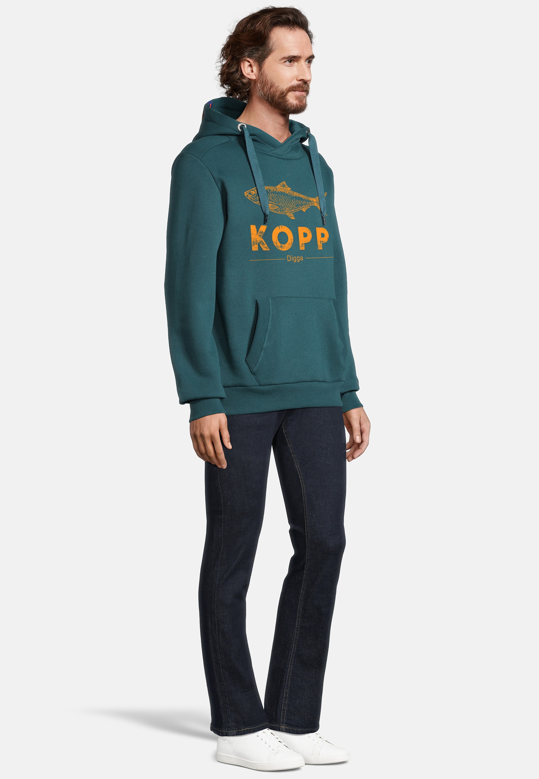 salzhaut Kapuzenpullover »Hoodie HEFF - FISCHKOPP«