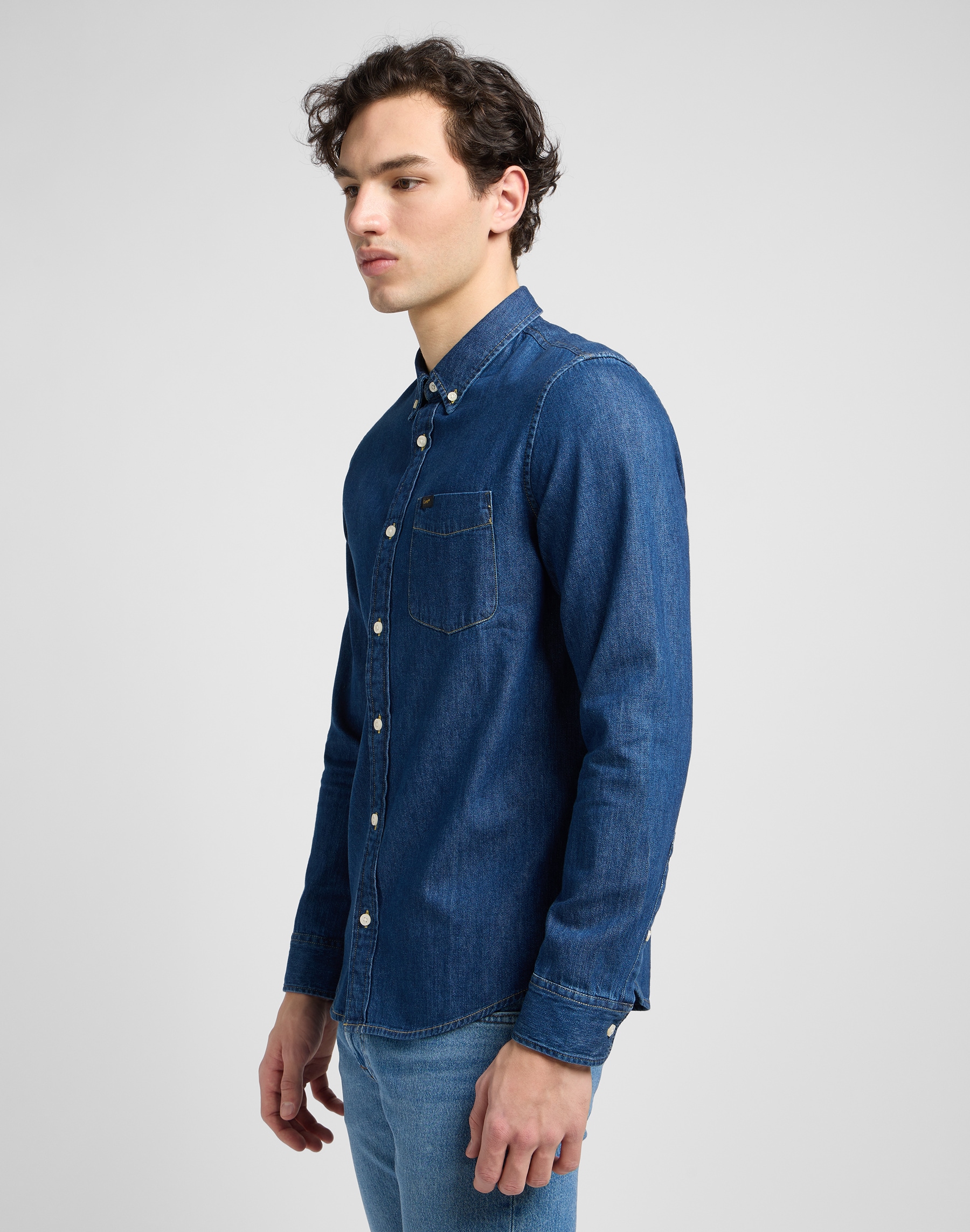 Lee® Jeanshemd »LEE BUTTON DOWN«