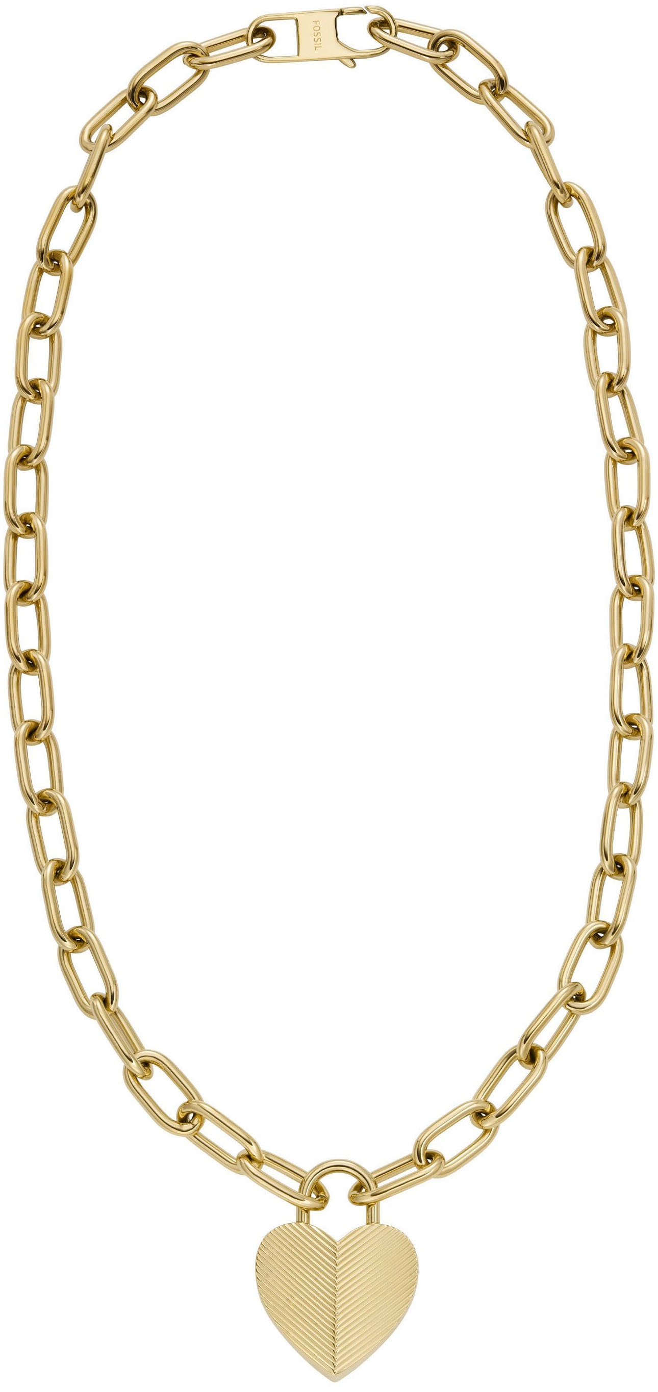 Fossil Kette mit Anhänger »HARLOW, JF04656710, JF04657040«