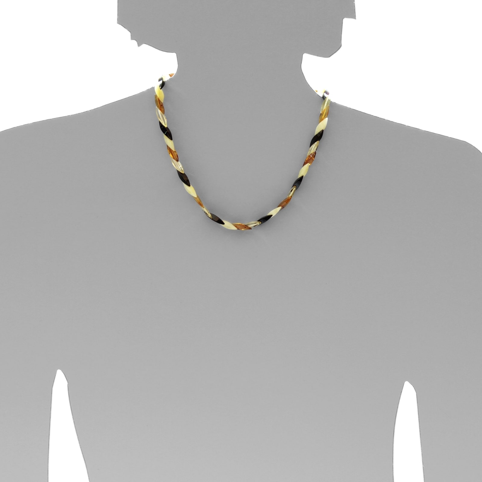 OSTSEE-SCHMUCK Kette ohne Anhänger »- Talvi - Bernstein -,«