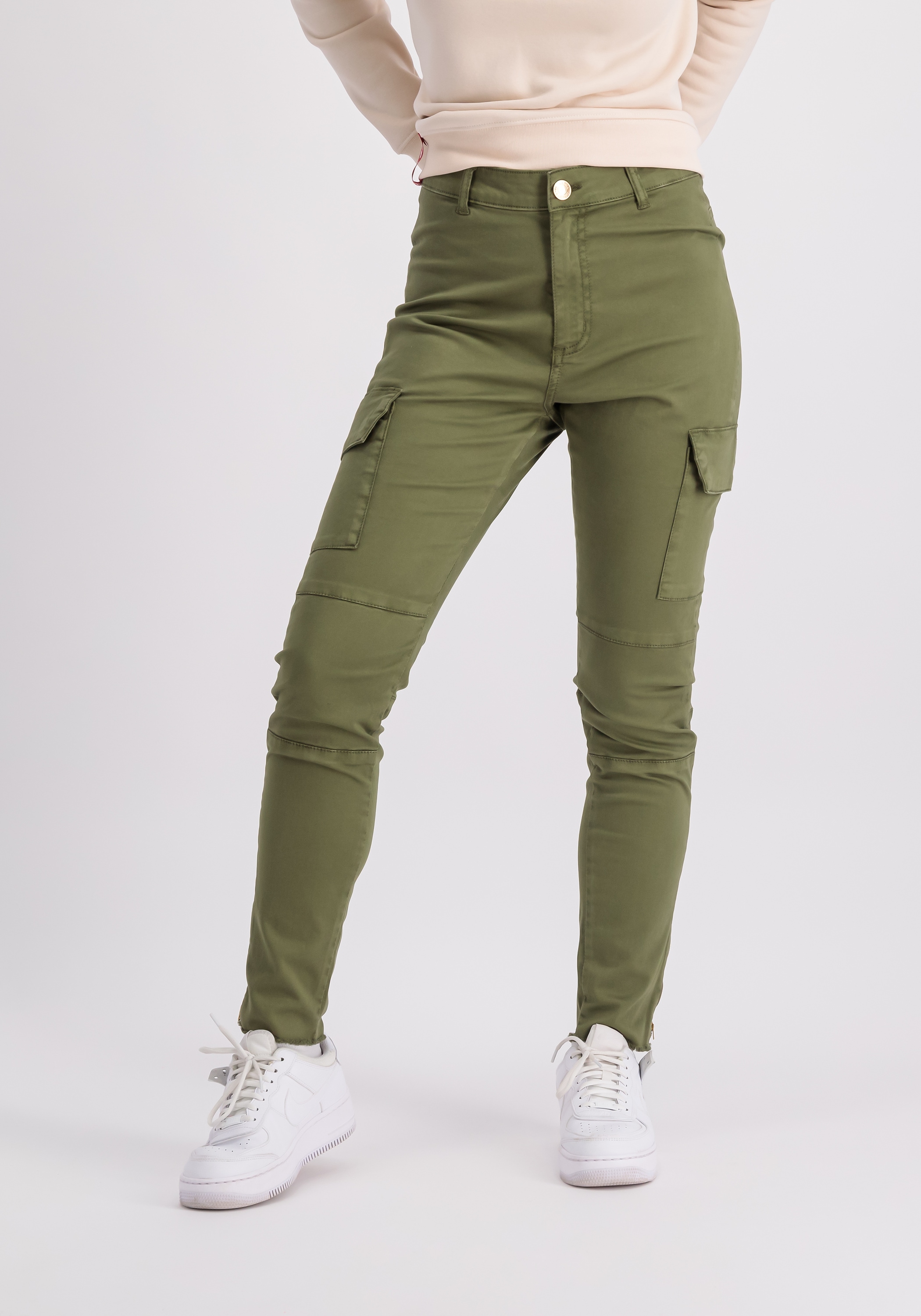 Alpha Industries Cargohose »ALPHA INDUSTRIES Women - Pants Cargo Zip Pant Wmn«