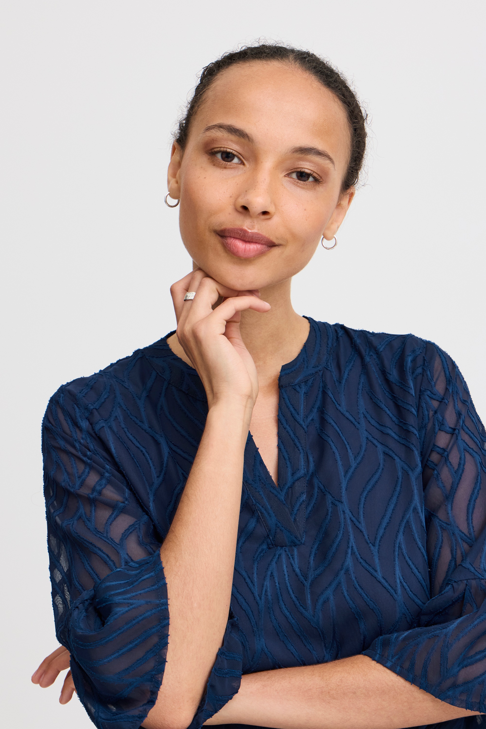 b.young Midikleid »Damen Casual BYFRIKKE«