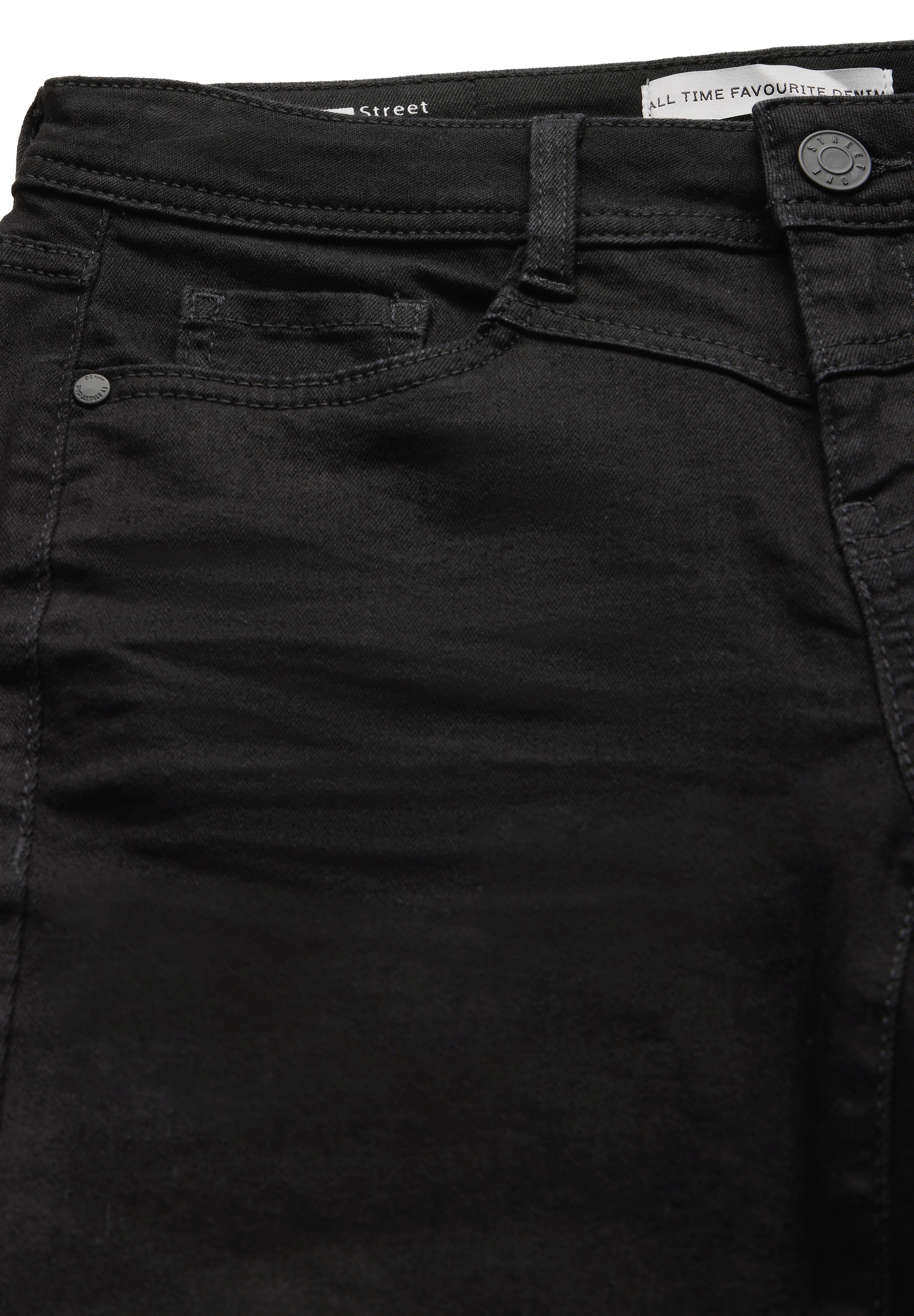 STREET ONE Slim-fit-Jeans »Style YORK«, im Five-Pocket Style