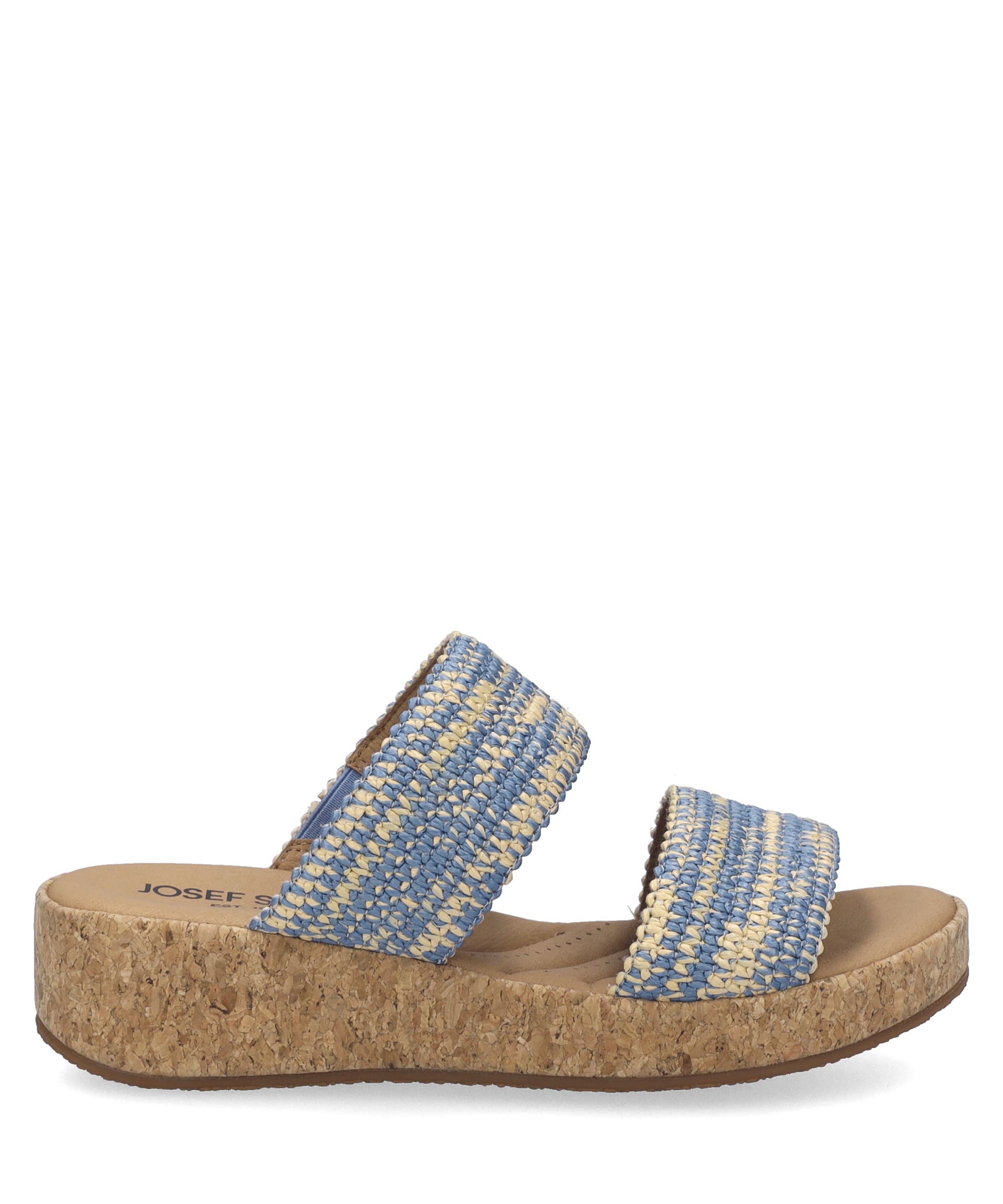 Josef Seibel Slipper »Evita 02, slate blue-multi«