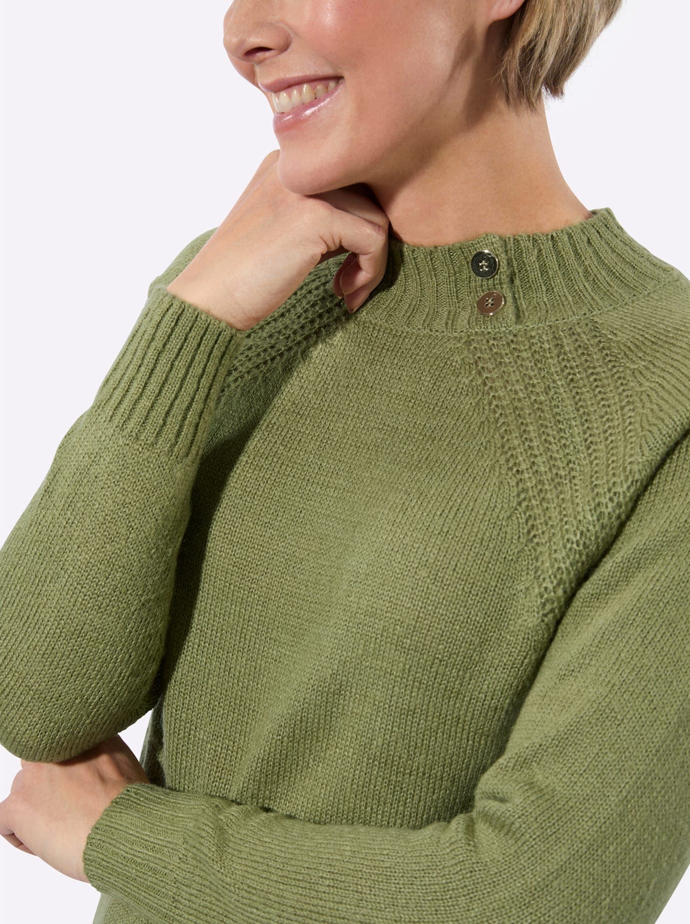 Classic Basics Stehkragenpullover »Stehkragen-Pullover«