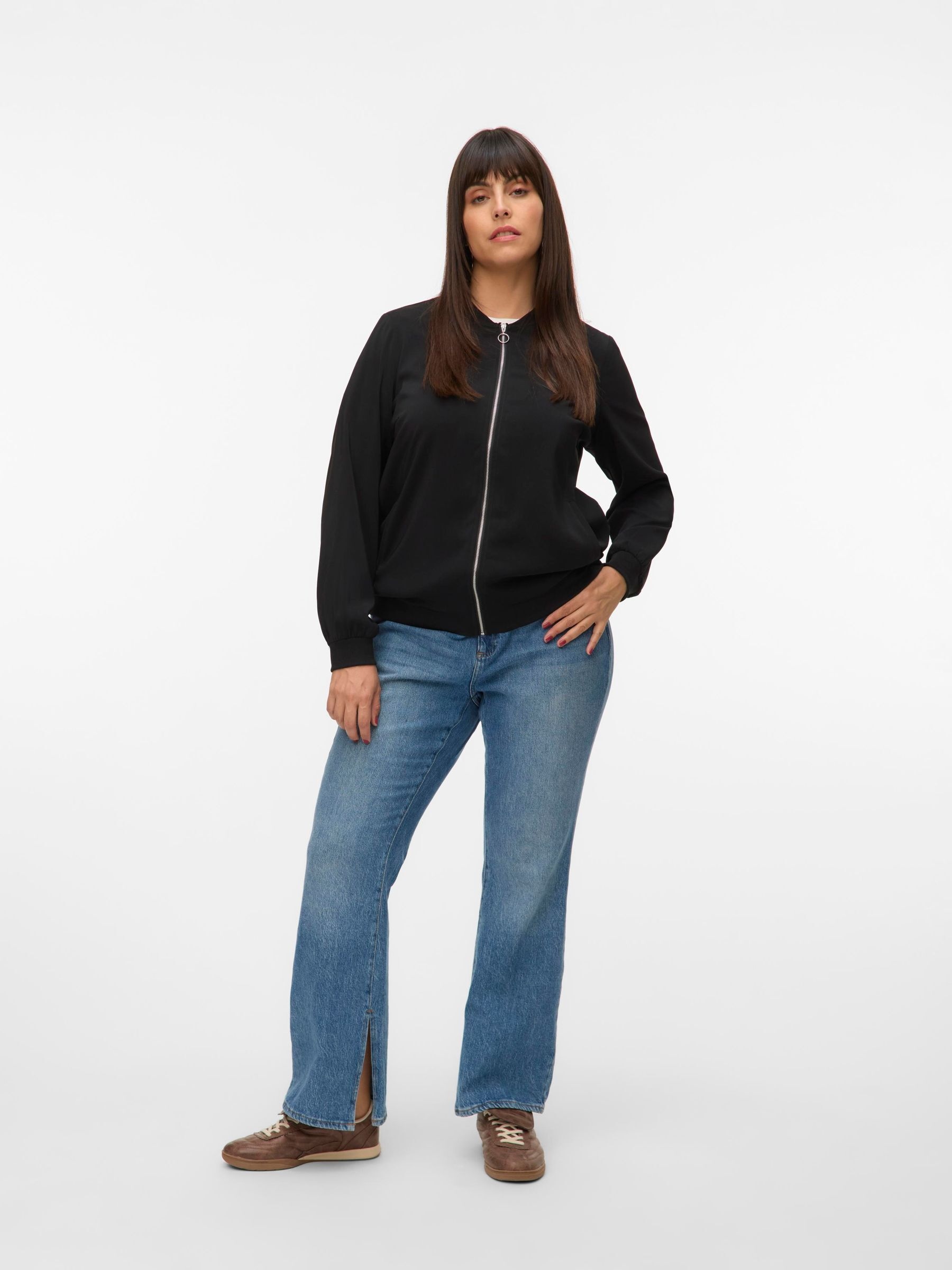 Vero Moda Curve Bomberjacke »VMCCOCO L/S BOMBER GA NOOS CUR«