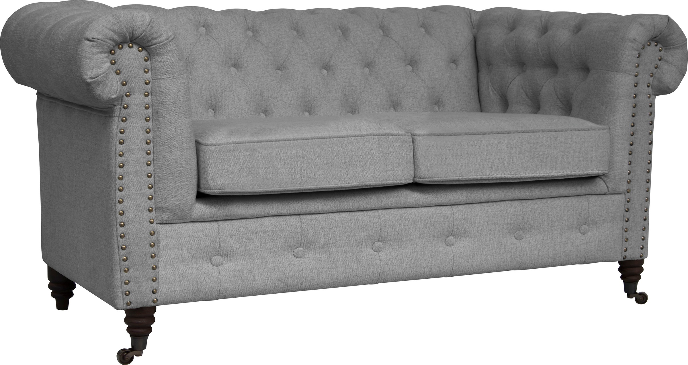 Home affaire Chesterfield-Sofa »Aarburg« aufwändige Knopfheftung und Ziernägel im Chesterfield-Design