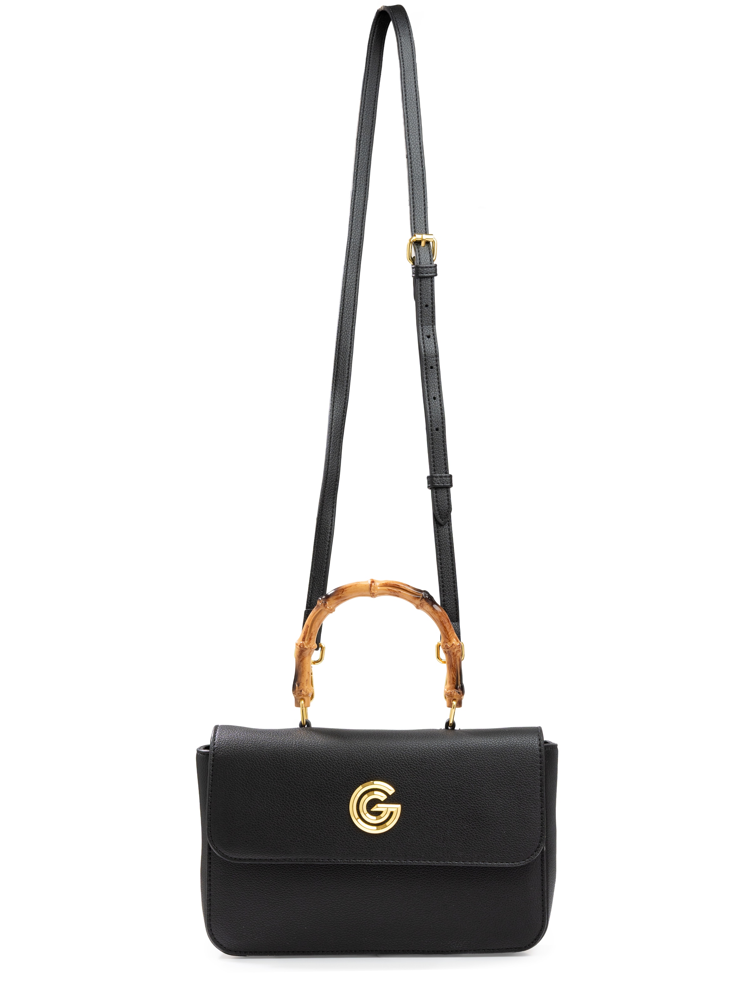 Gabriella GUCCI Handtasche »AGATHA« Damen Henkeltasche, Schultertasche, Umhängetasche mit Logoapplikation