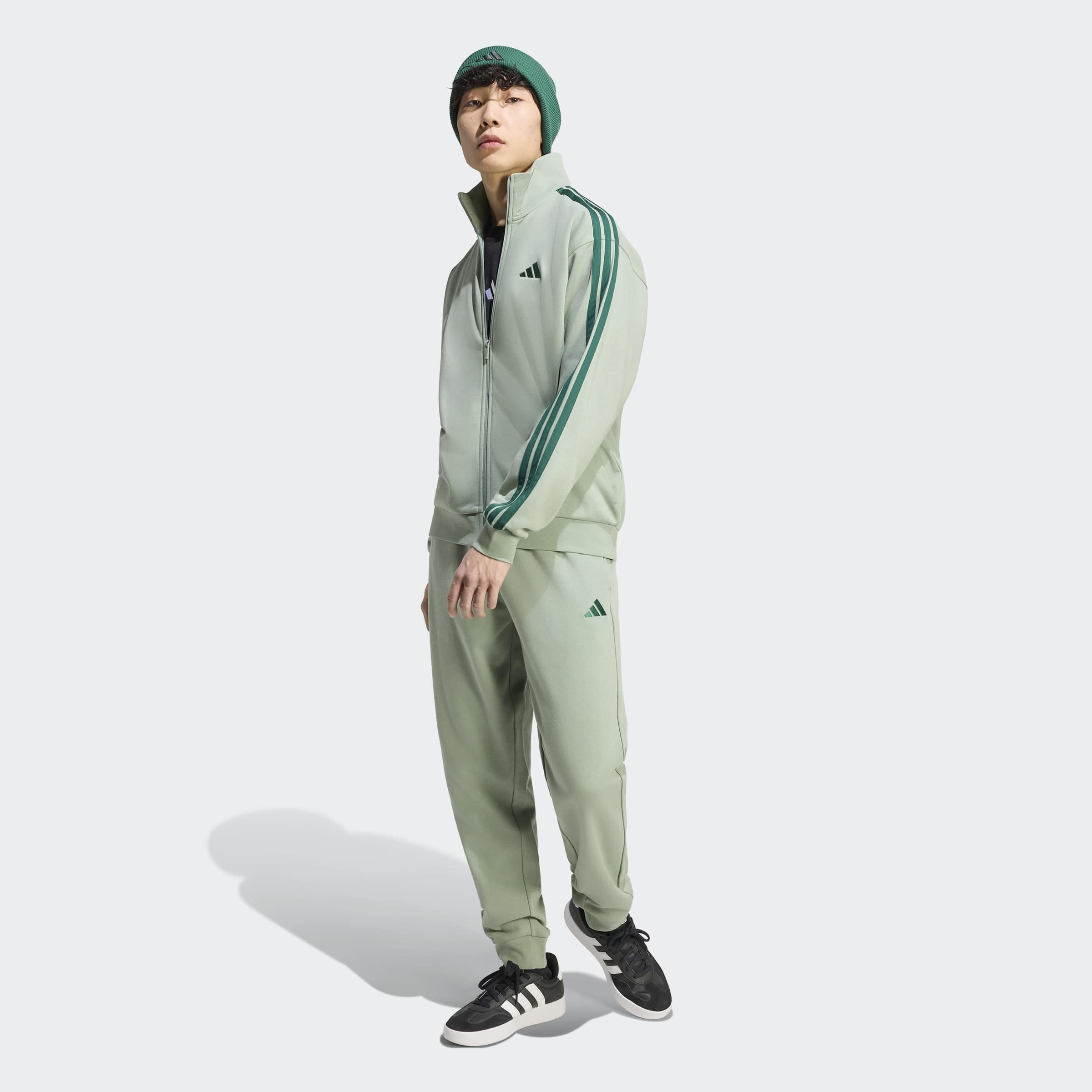 adidas Sportswear Trainingsanzug »3-STREIFEN FLEECE« 2