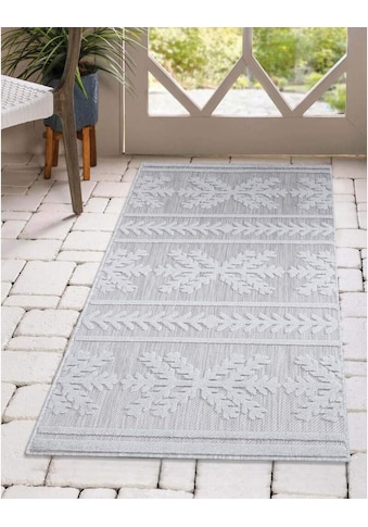 Carpet City Teppich »In-& Outdoorteppich Santorini 411, 3D-Effekt, Boho-Optik«,... kaufen