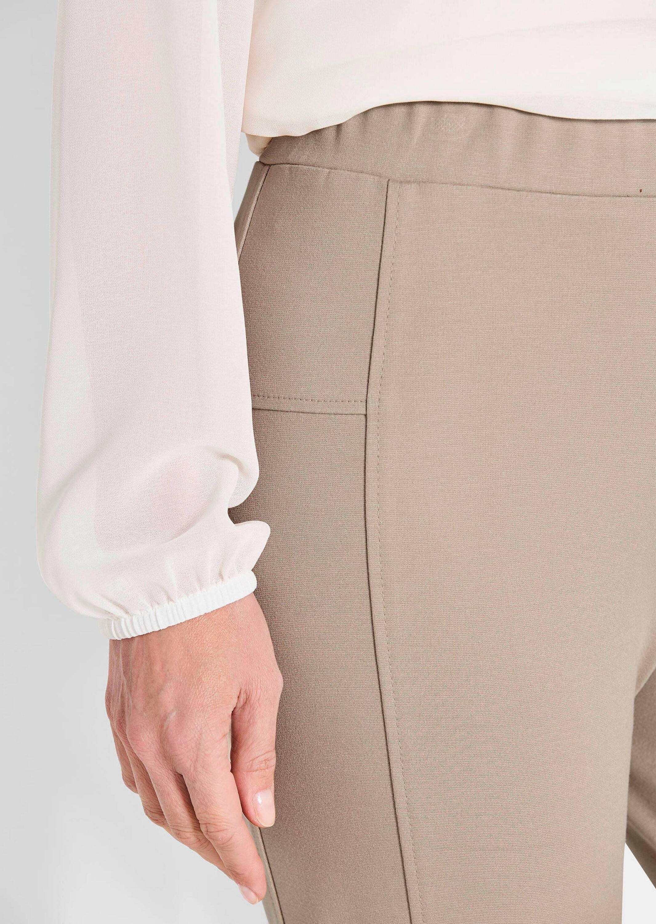 GOLDNER Schlupfhose »Kurzgröße Extra schmale Jerseyhose BELLA mit Schlupfbund«