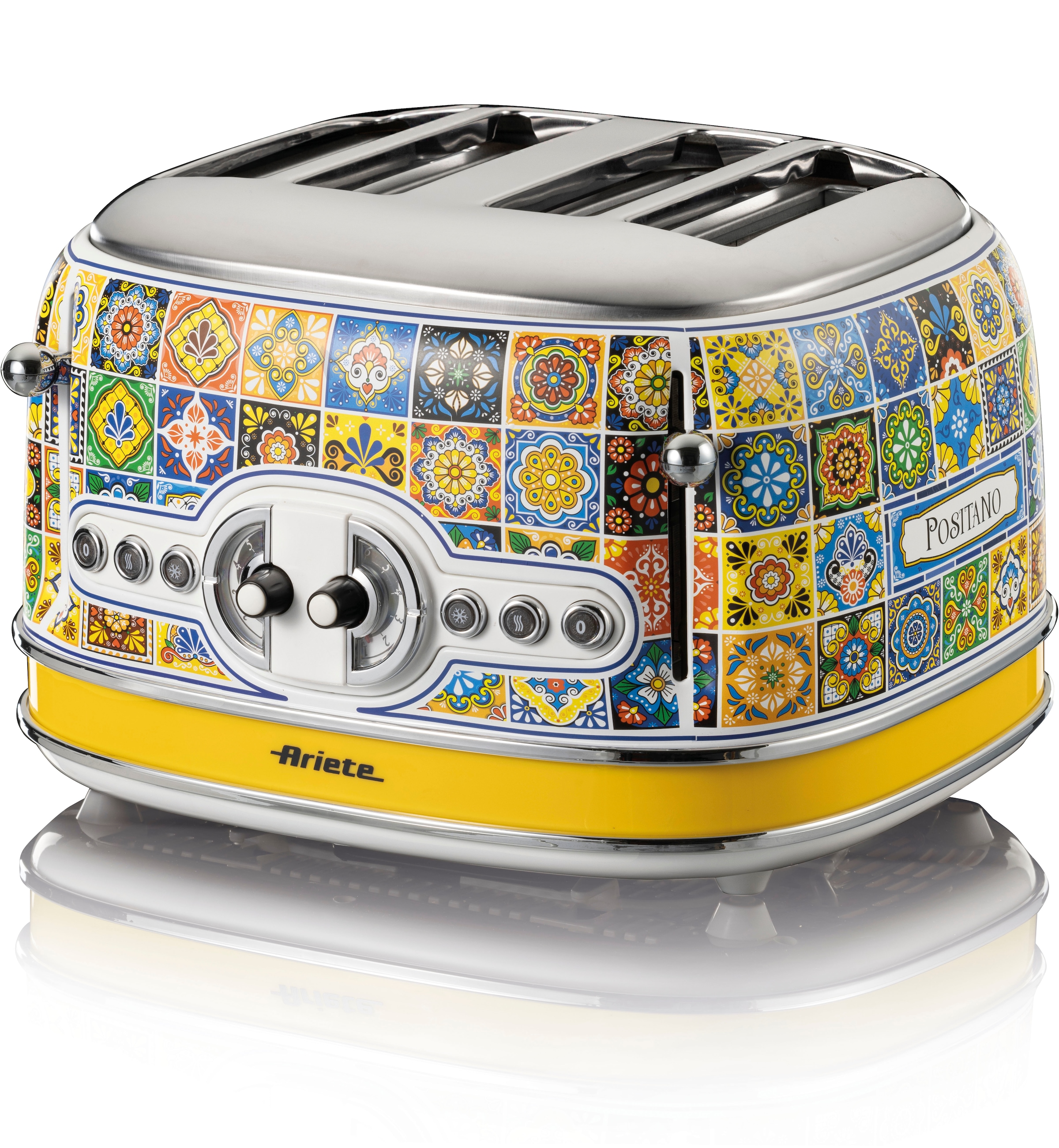 Ariete Toaster »156PO Positano« 4 Schlitze in bunt