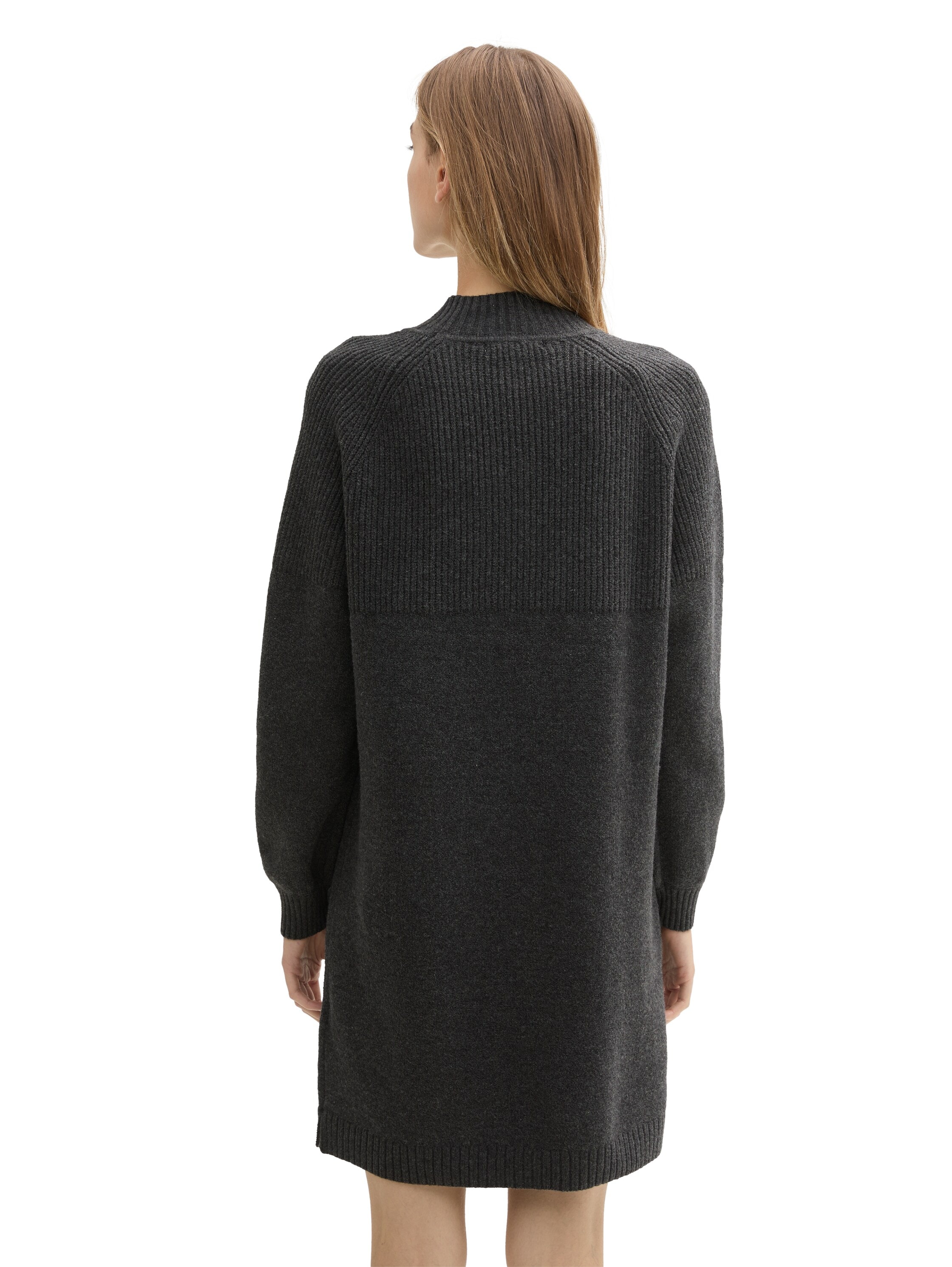 TOM TAILOR Denim Strickkleid, mit Rippstruktur