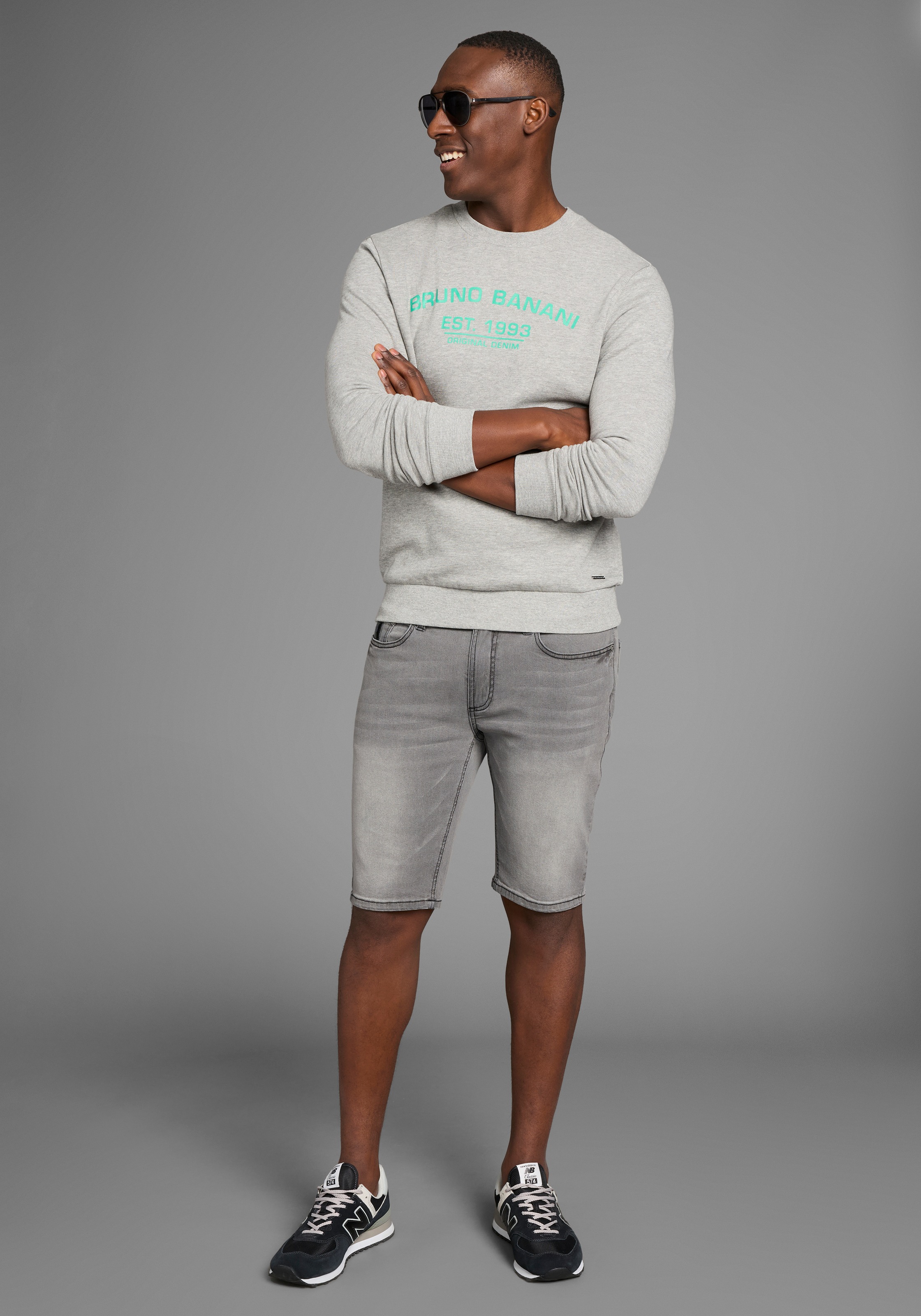 Bruno Banani Sweatshirt, mit Logoprint - NEUE KOLLEKTION